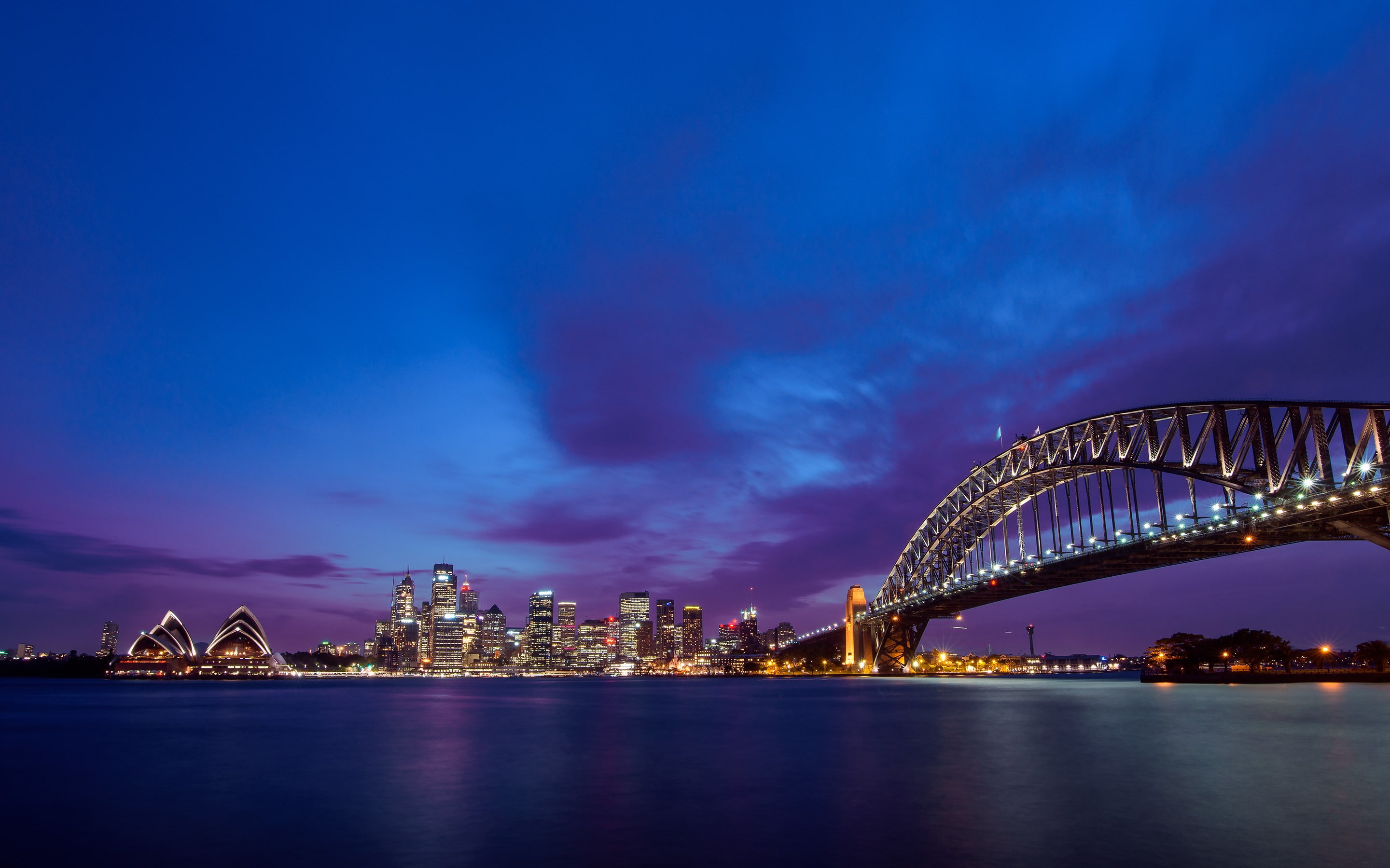 2K, Sydney, bridge, sea, urban, HD Wallpaper