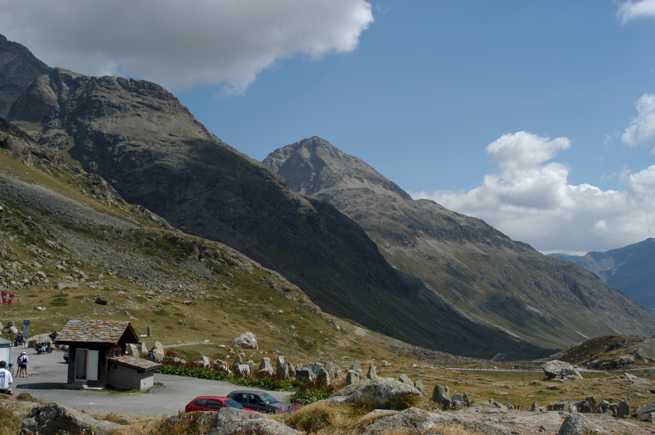 julier pass, non-urban scene, engadin valley, scenics - nature, no people, tranquil scene, built structure, albula range, environment, rocks, switzerland, HD Wallpaper