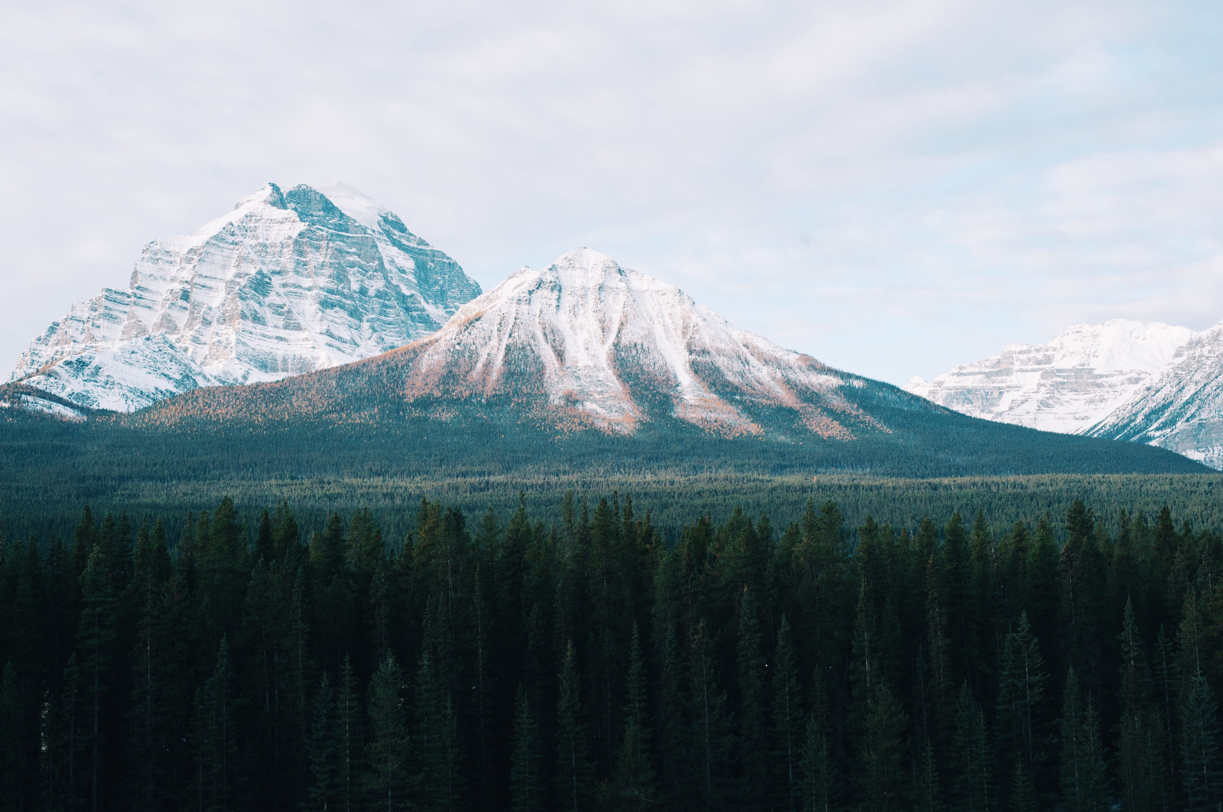 snow, ice, scenics - nature, surrounded, morant’s curve, white, mountain peak, non-urban scene, no people, land, outdoors, winter, nature, canada, crest, HD Wallpaper