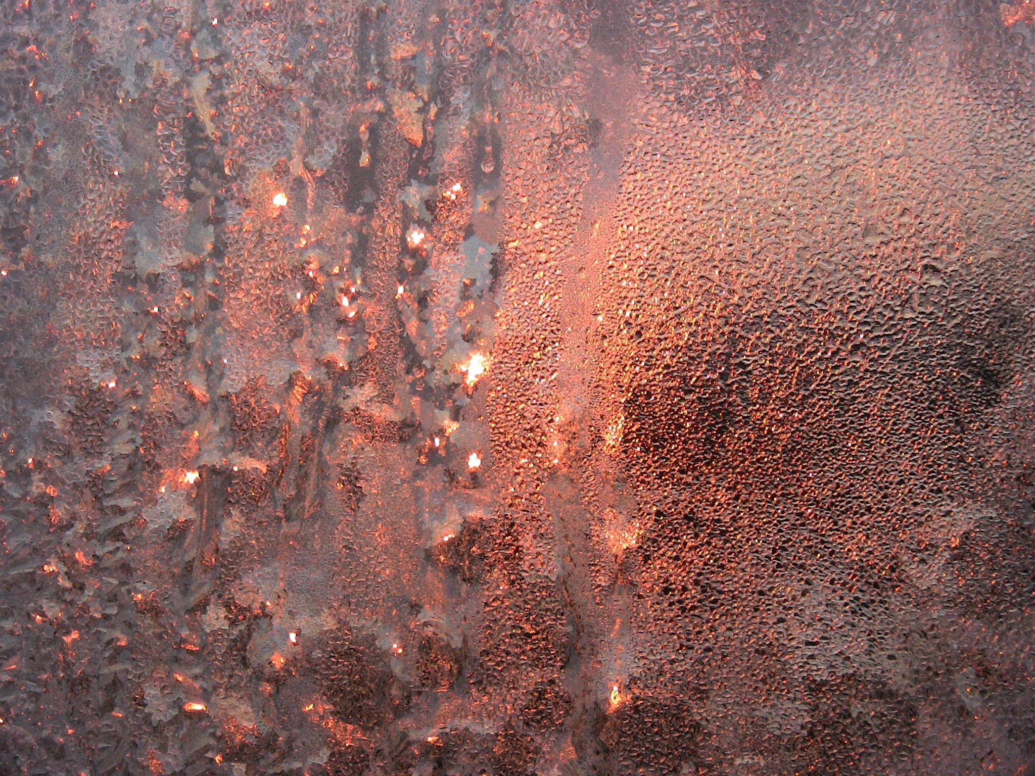 full frame, illuminated, glass - material, cold temperature, ice pattern, ice, water, abstract, 1080P, artwork, nature, brown, textured, cold, wet, outdoors, HD Wallpaper