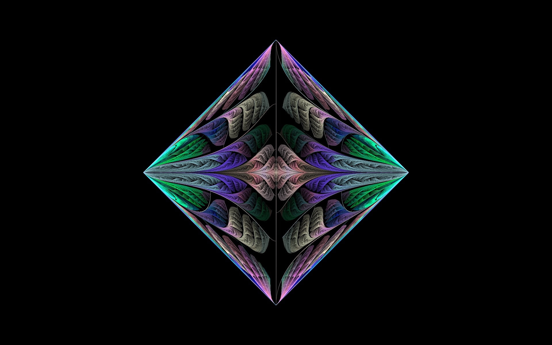 crystal, black Color, modern, background, three-dimensional Shape, abstract, square, illuminated, black Background, dark, star shape, futuristic, art and craft, HD Wallpaper