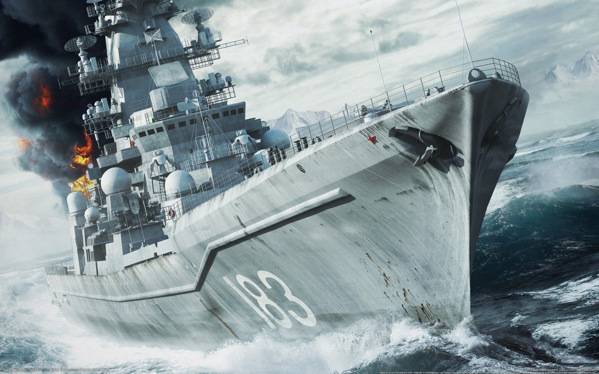 War, 1080P, Circle, Naval, Arctic, HD Wallpaper