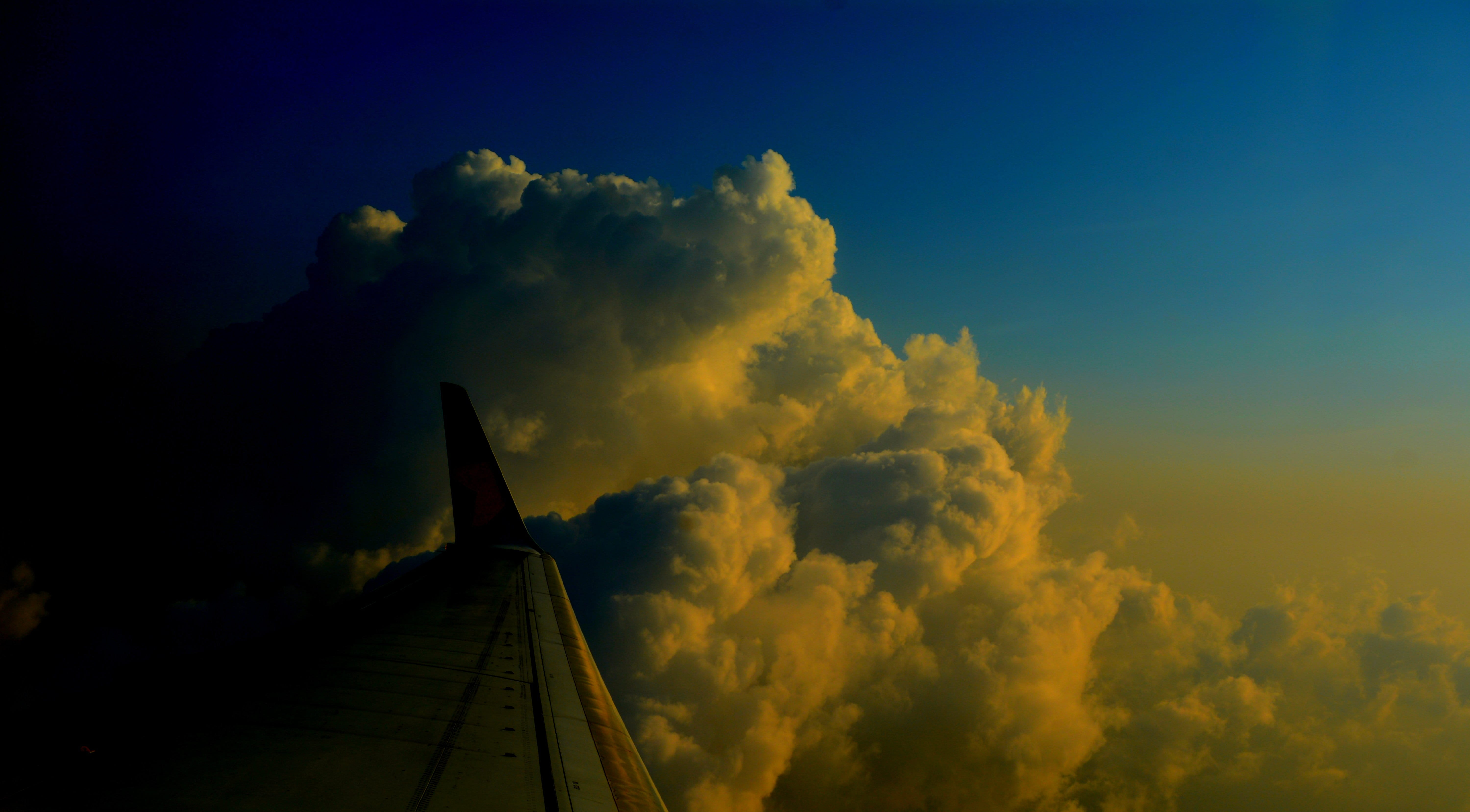 beauty in nature, nature, outdoors, africa, silhouette, environment, scenics - nature, air vehicle, architecture, no people, airplane, mode of transportation, HD Wallpaper