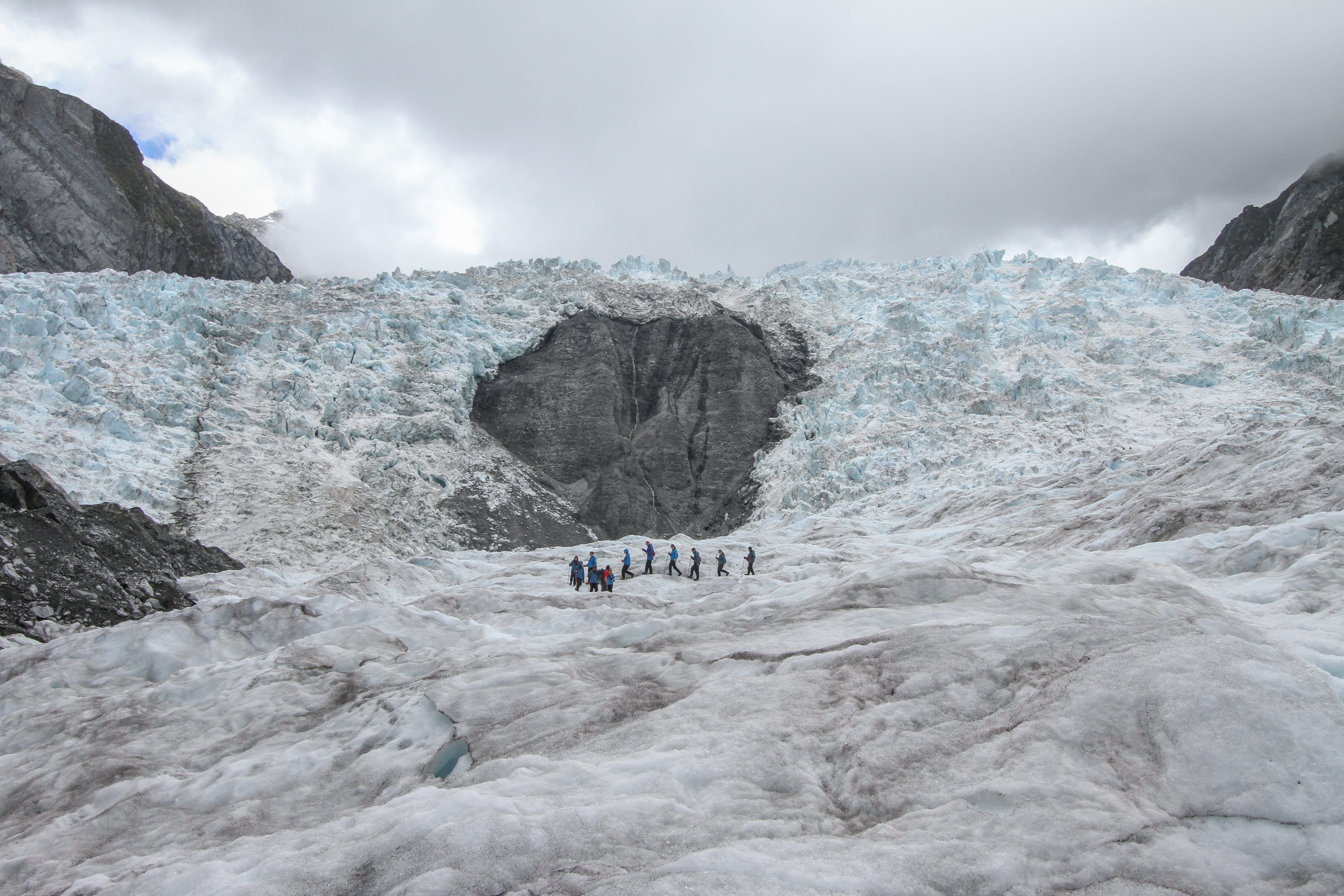 bay, cloud - sky, environment, group of people, people, beauty in nature, snow, sky, cold temperature, rock - object, standing, summit, ice, solid, hiking, HD Wallpaper