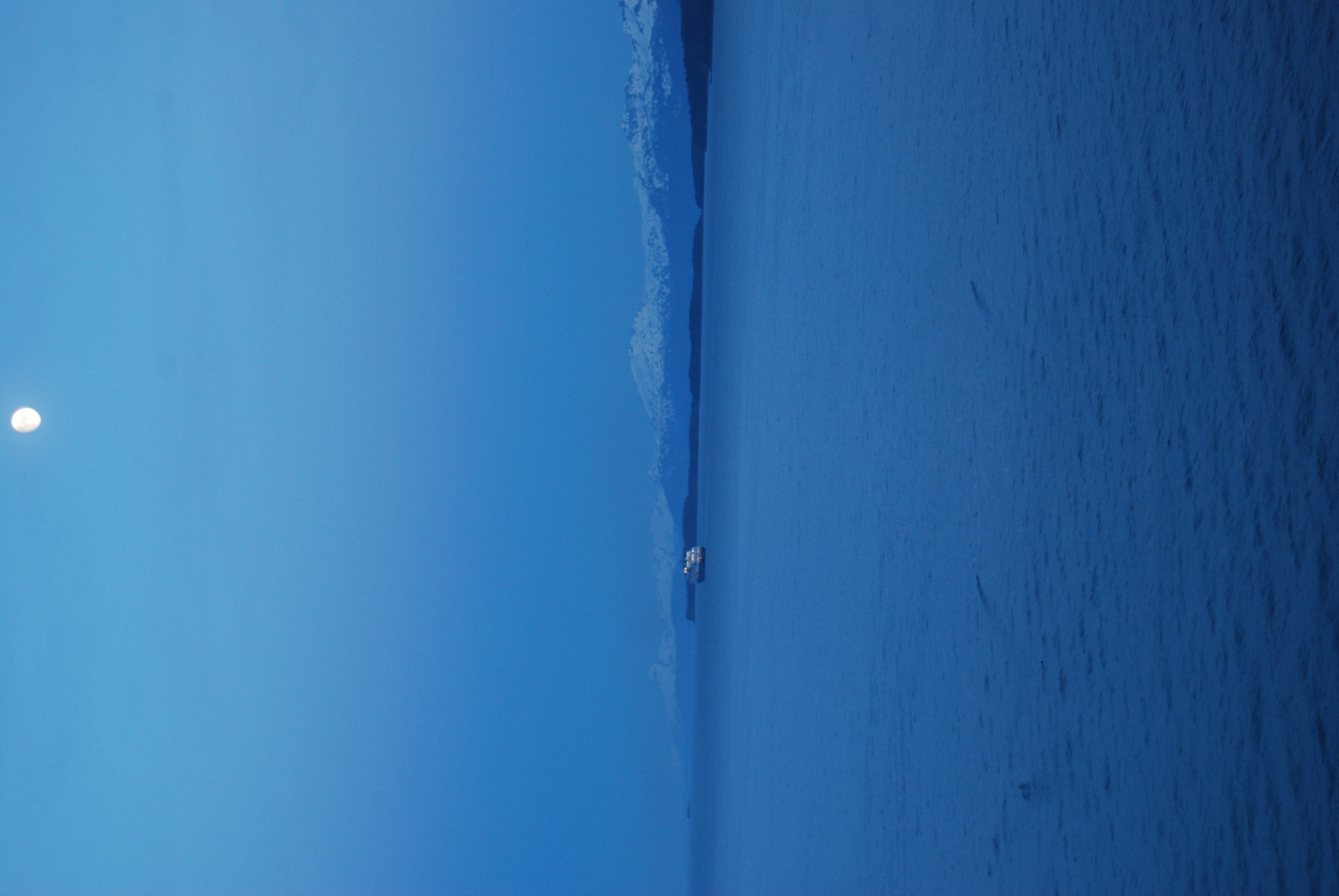 water, united states, pattern, blue hour, cold temperature, day, nature, 4K, ship, outdoors, snow, blue, full frame, north america, winter, moon, wall - building feature, HD Wallpaper