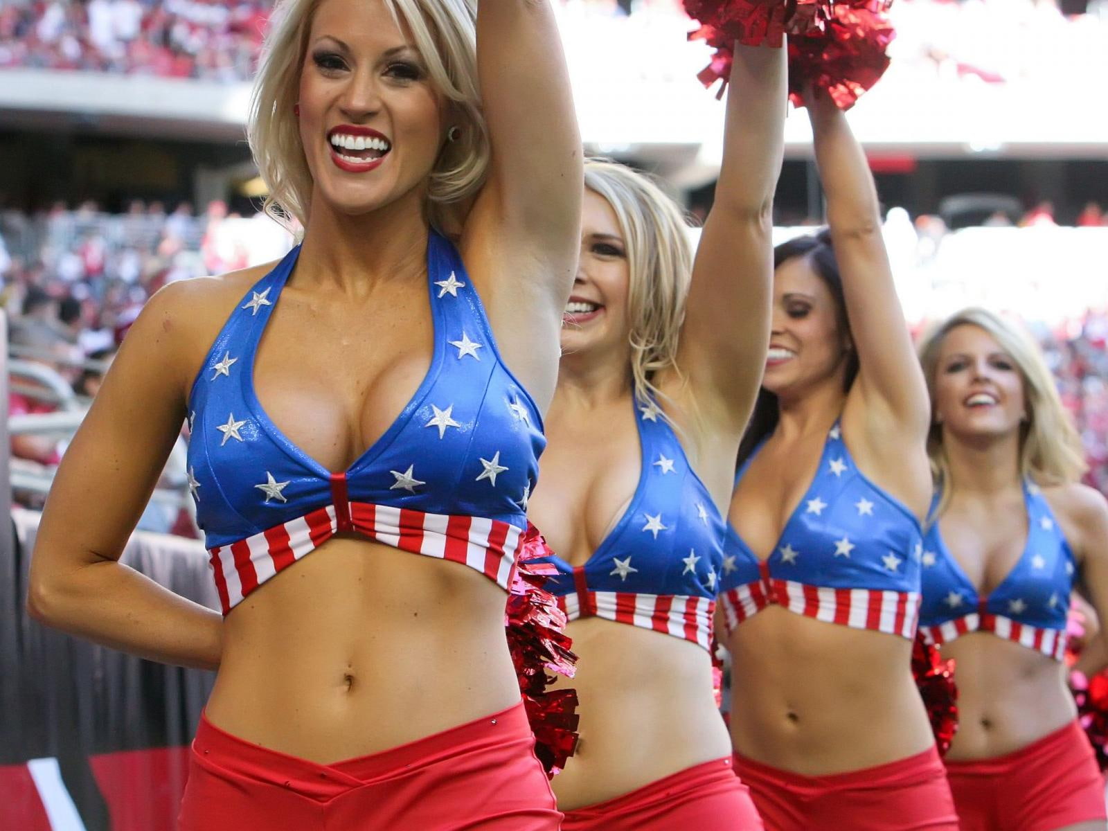 cardinals, football, nfl, cheerleader, arizona, 720P, HD Wallpaper