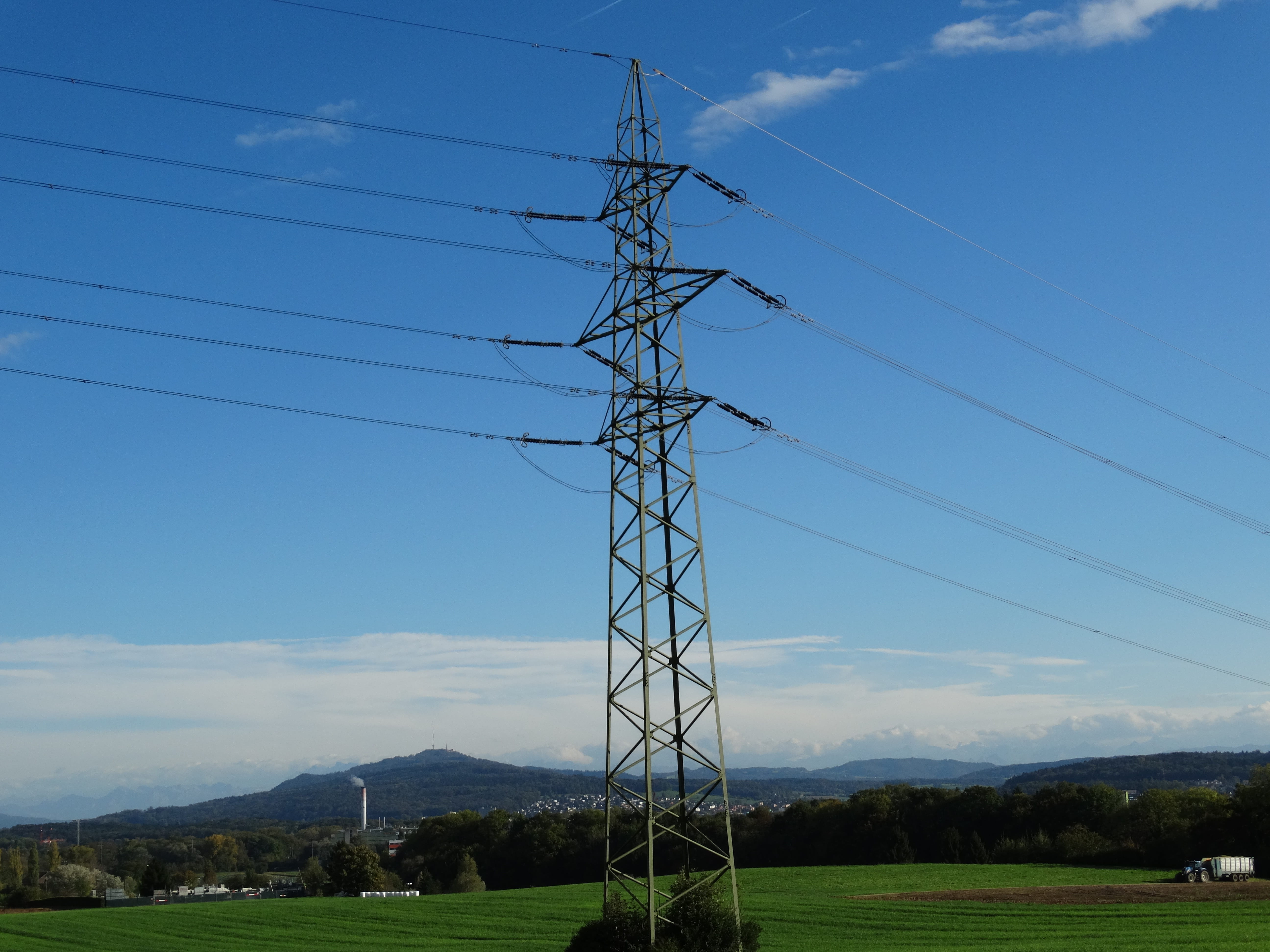 high voltage, Transport, line, land, power, 5K, landscape, Stream, nature, Poles, scenics - nature, stream transport, environment, cable, mountain range, HD Wallpaper
