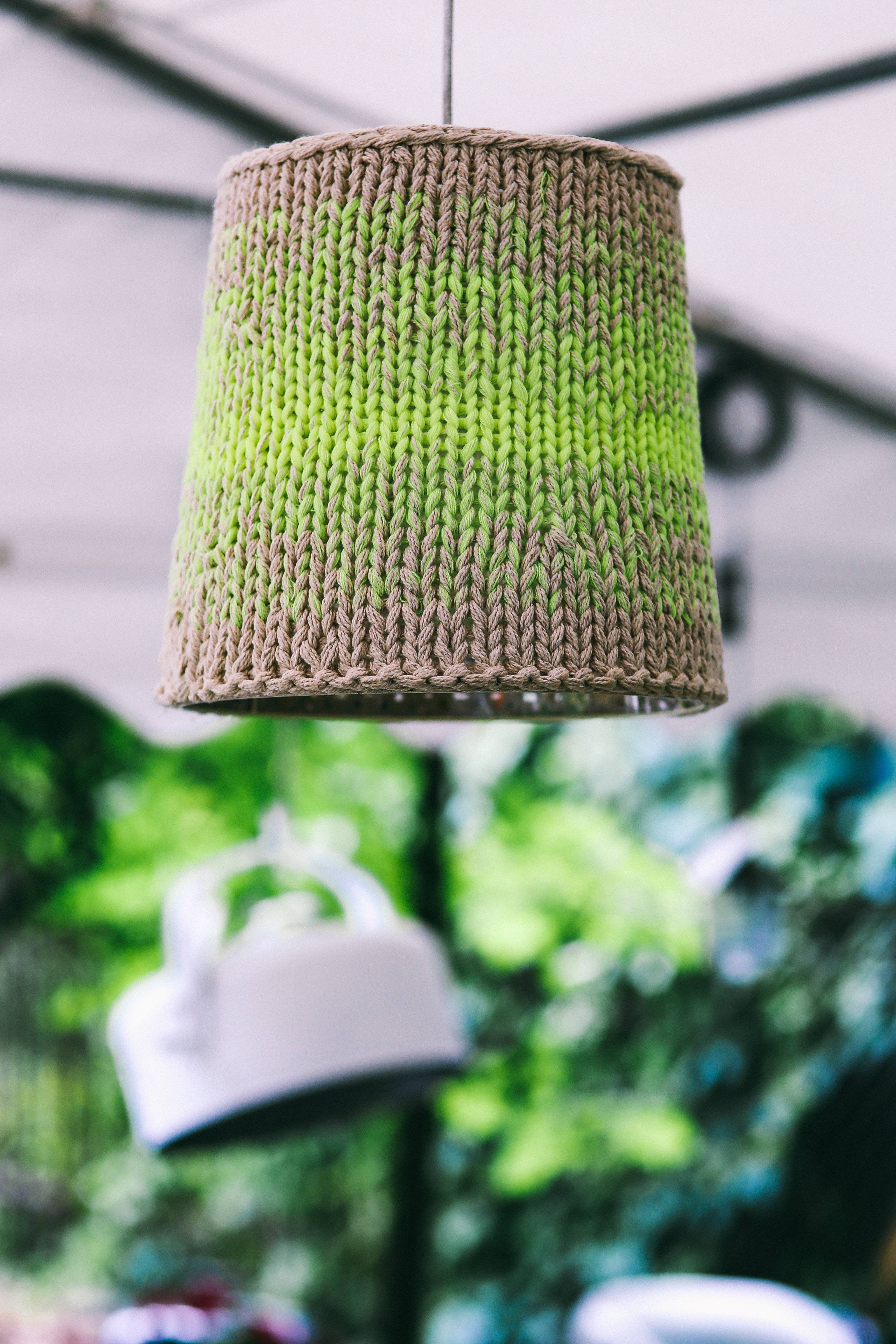 leaf, green color, cover, plant part, bell, clothing, electric Lamp, outdoors, soft, covers, pattern, plant, fabric, nature, Woolen, growth, 4K, decoration, Phone HD Wallpaper