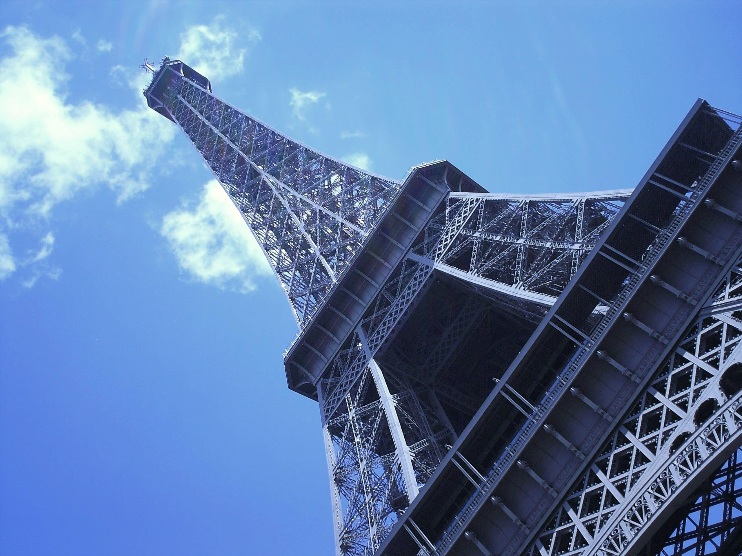 eiffel tower, 2K, animals, eiffel, upclose, france, tower, paris, HD Wallpaper