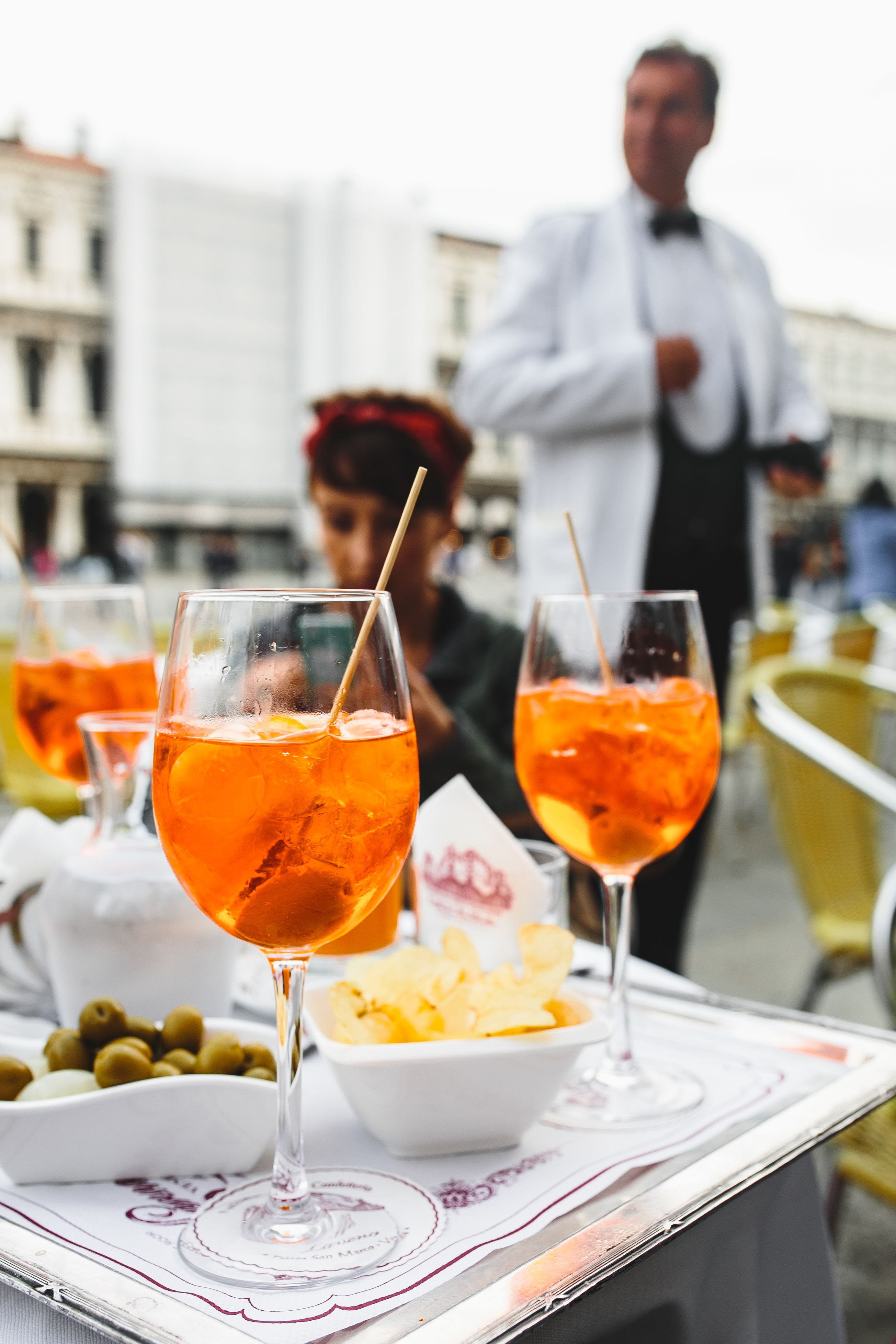 coctail, cocktail, food, water, business, gourmet, italian, people, incidental people, adult, real people, men, appetizer, soda, restaurant, aperol, spritz, Phone HD Wallpaper
