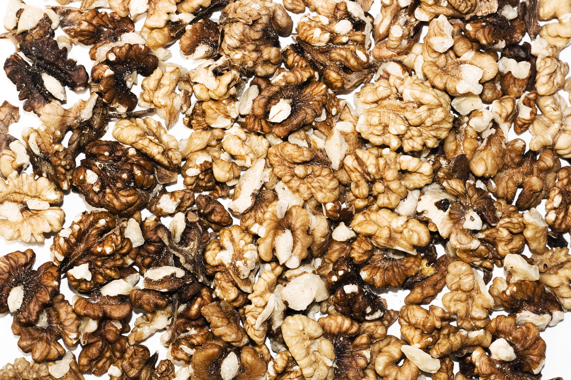 walnut, breakfast, freshness, large group of objects, directly above, no people, brown, abundance, 1080P, healthy eating, wellbeing, seed, nut, close-up, HD Wallpaper