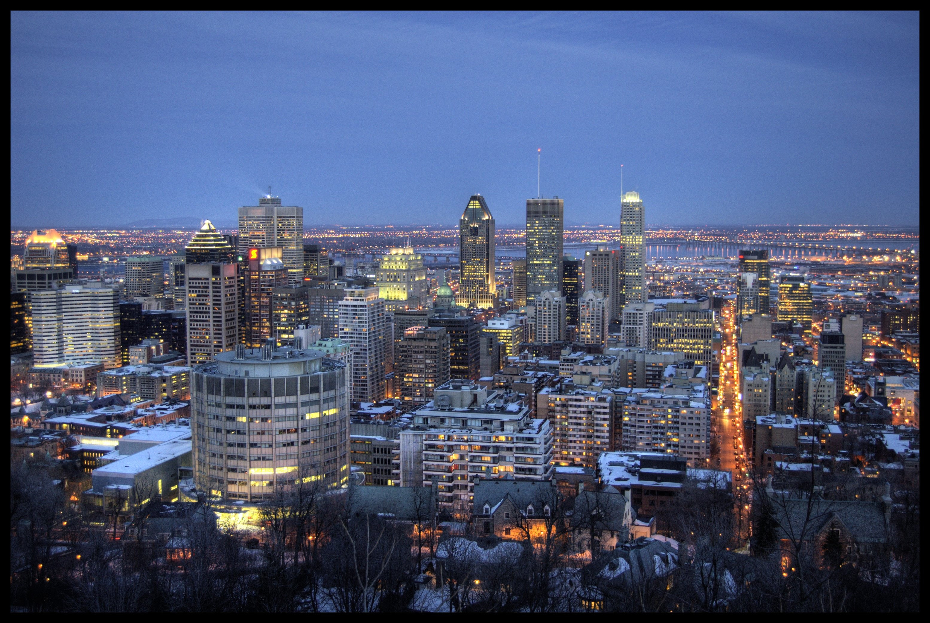 building, quebec, montreal, canada, 2K, HD Wallpaper