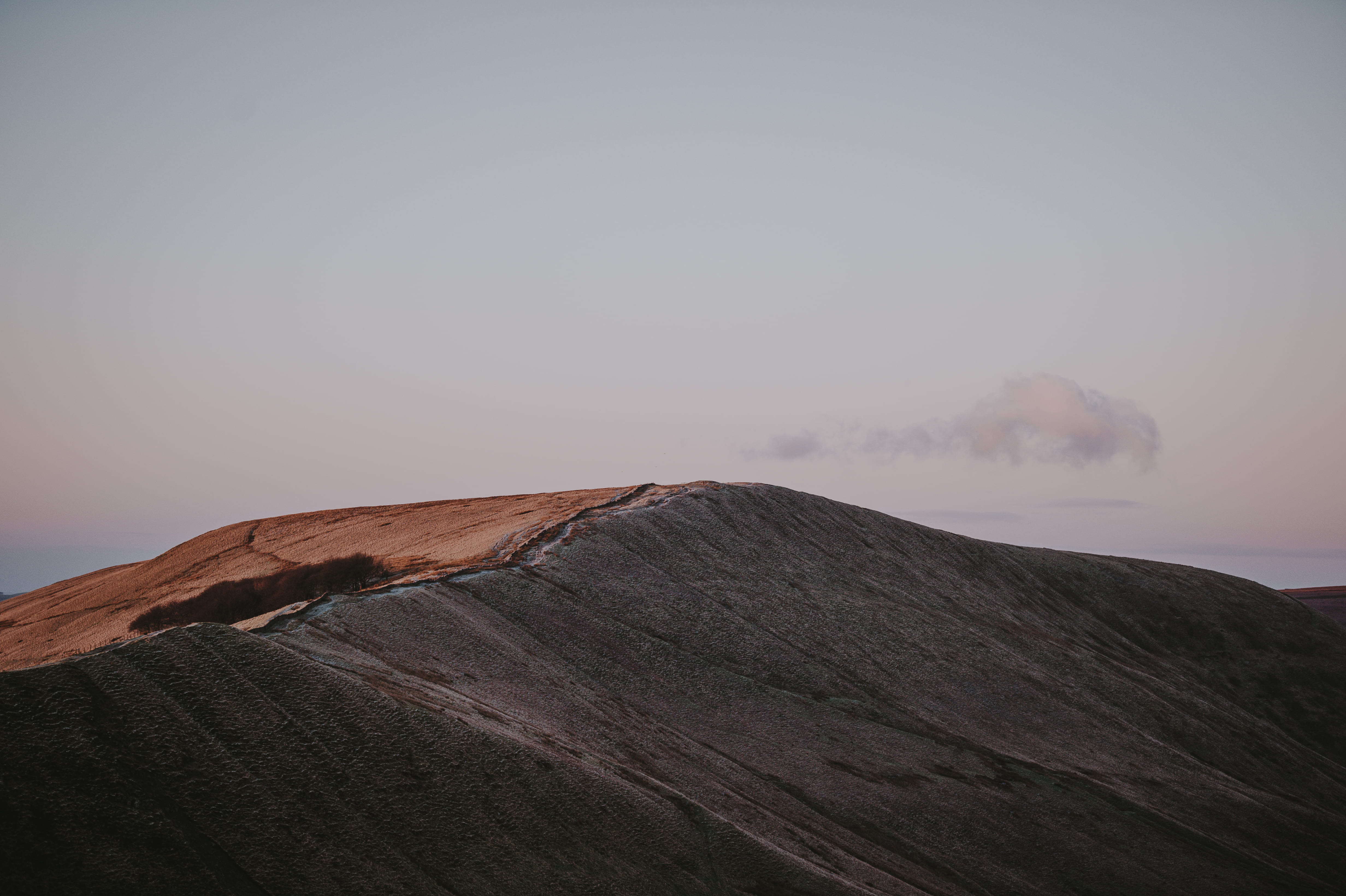 nature, brown, beauty in nature, hill, industry, climate, land, solid, geology, skies, outdoors, no people, blue, arid climate, coal mine, sky, garss, environment, HD Wallpaper