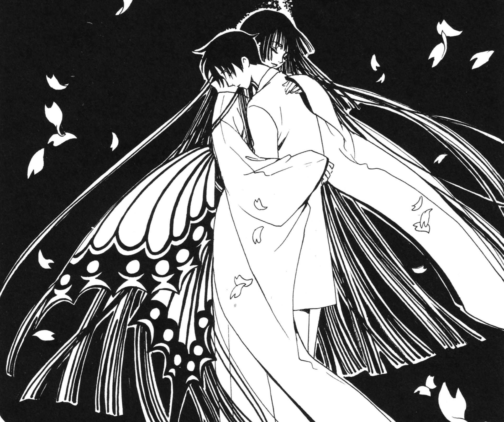 1080P, Yuuko Ichihara, Kimihiro Watanuki, Anime, xxxHOLiC, HD Wallpaper