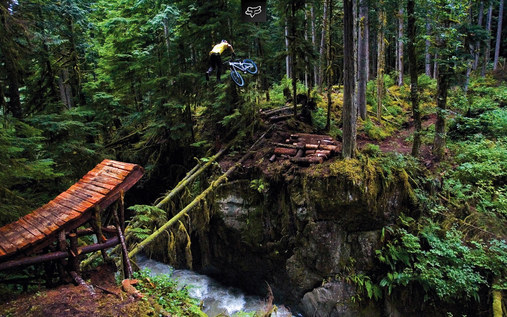 forest, hd, art, bikes, rivers, bicycles, dirt, sports, x, nature, 720P, jump, mountain, HD Wallpaper
