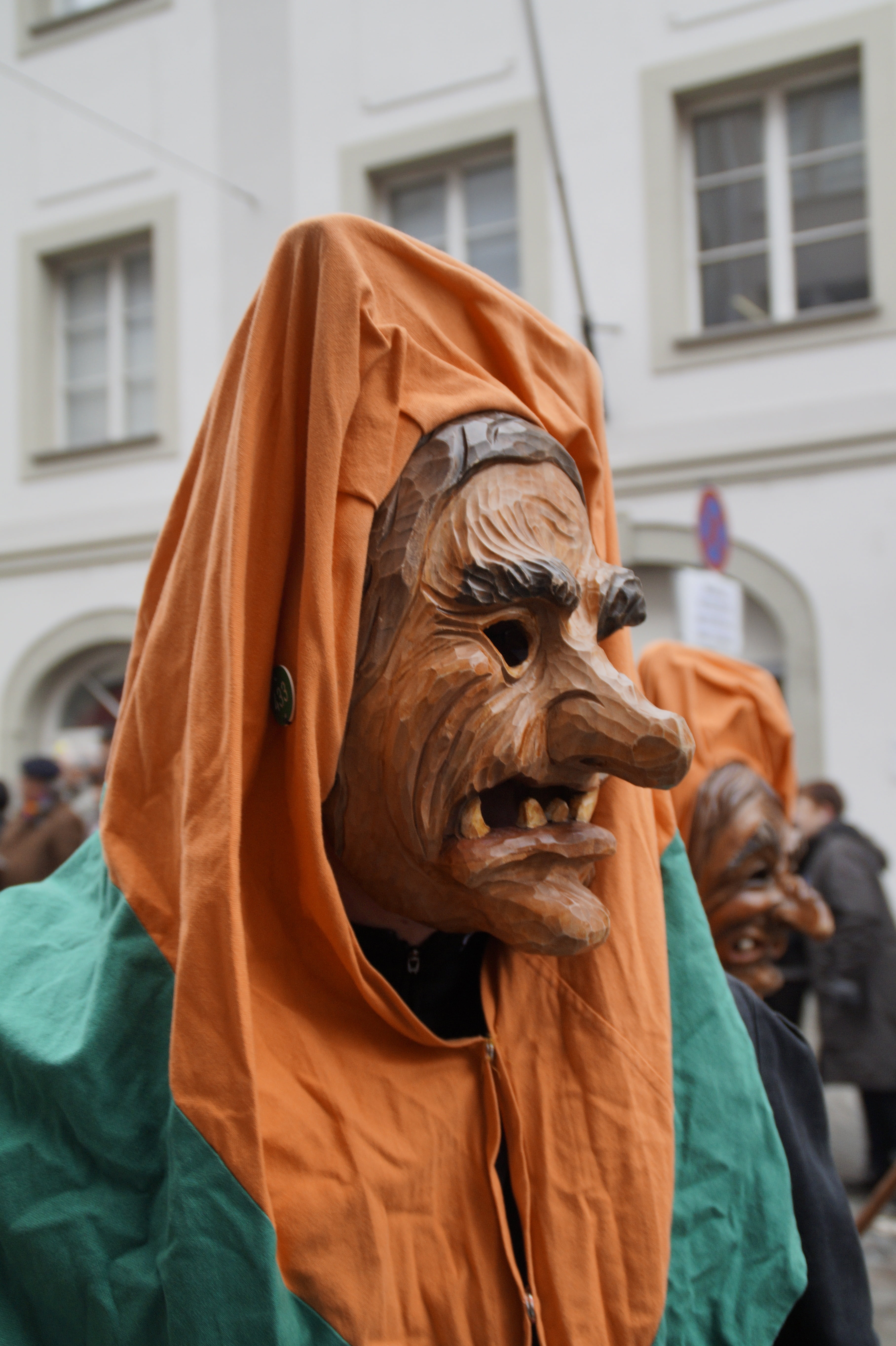 women, art and craft, obscured face, unrecognizable person, 5K, panel, wooden mask, fasnet, day, fairy tale form, mask, tradition, costume, fairy tales, Phone HD Wallpaper