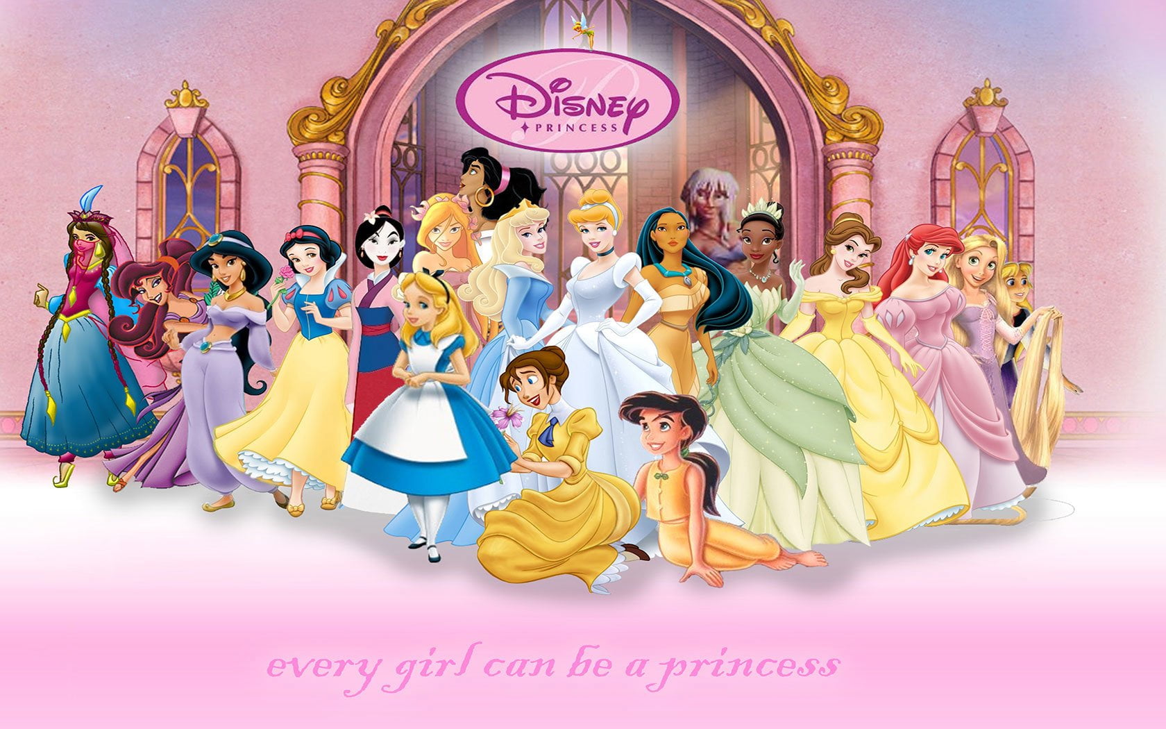group of people, Disney, young men, childhood, child, crowd, men, mid adult, boys, women, Disney Princesses, males, multi colored, architecture, females, HD Wallpaper