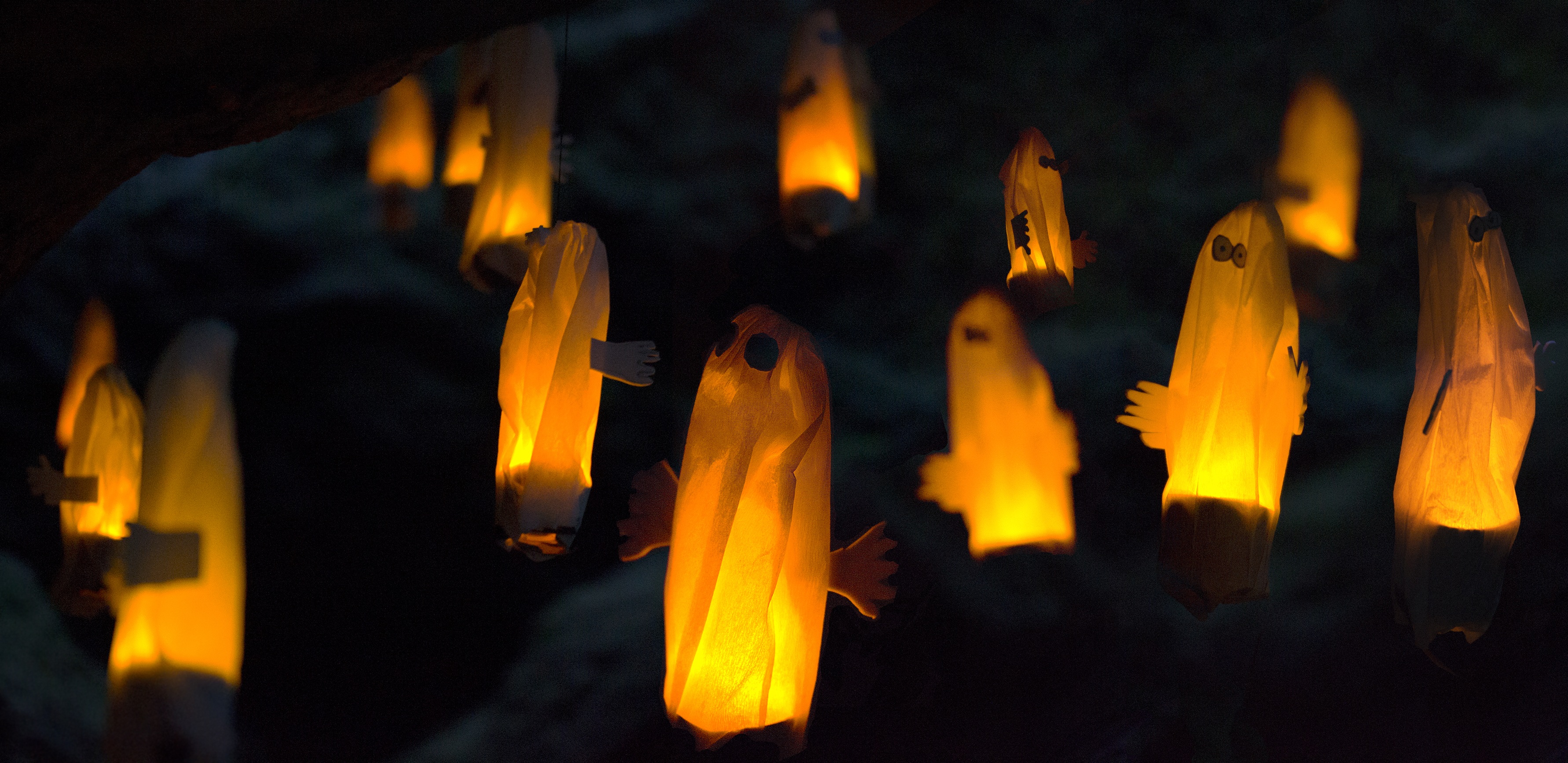 fire, ghost, belief, night, illuminated, decors, 2K, hattifattener, candle, lighted, close-up, fire - natural phenomenon, flame, light, communication, HD Wallpaper
