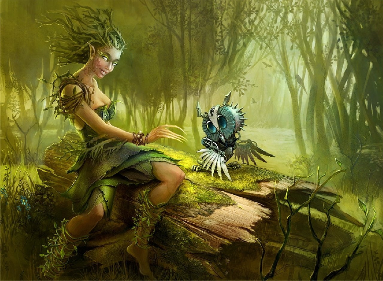 Fantasy, Sylvan, 720P, HD Wallpaper