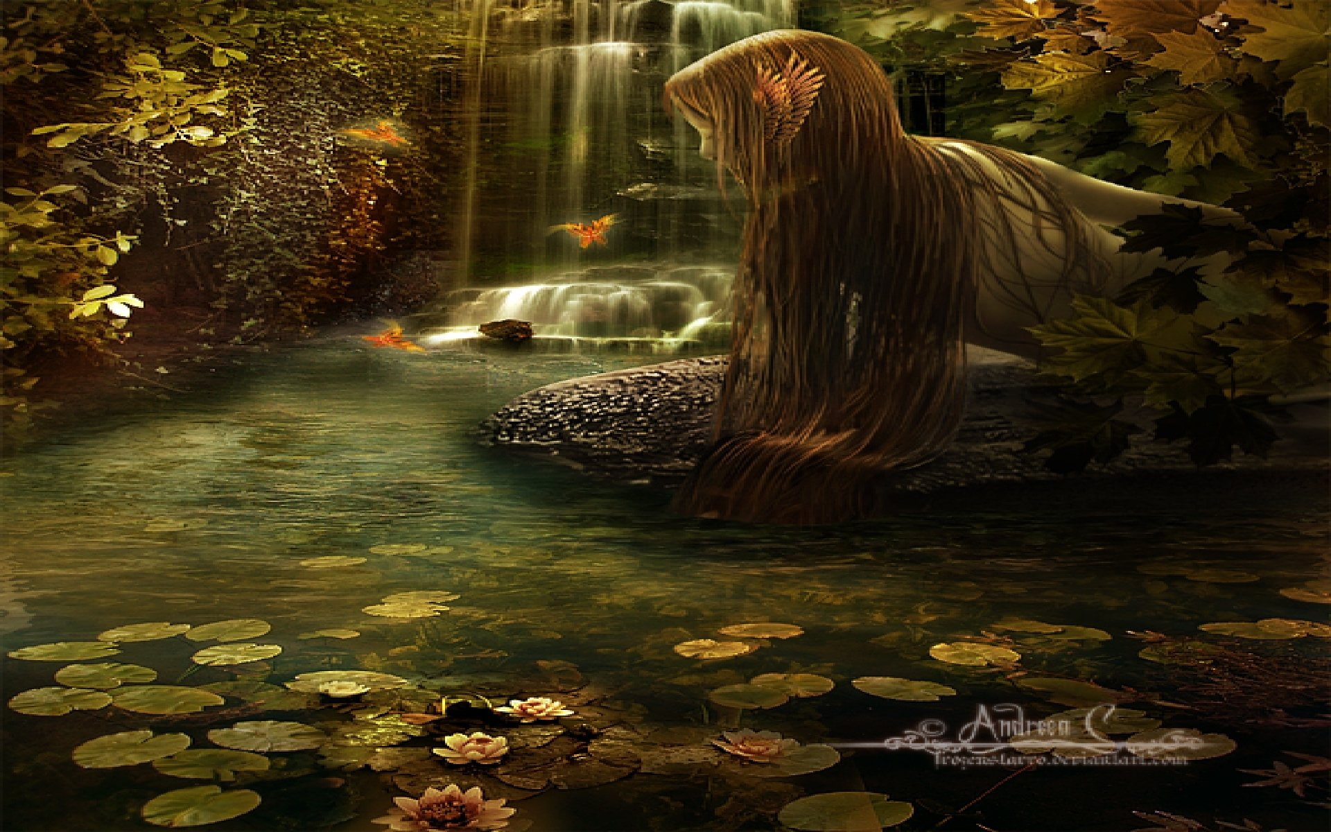 Sylvan, 1080P, Fantasy, HD Wallpaper