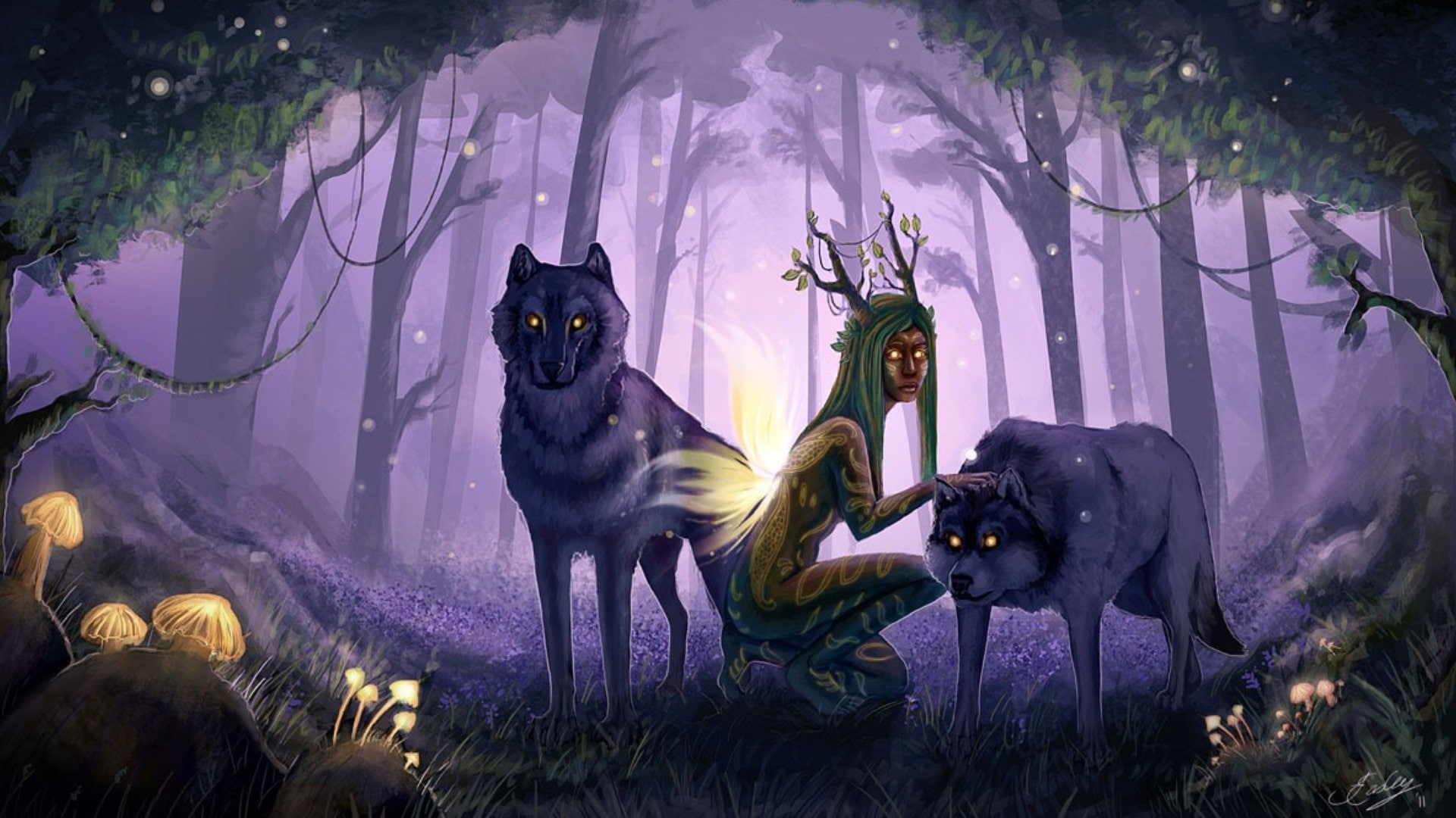 1080P, Sylvan, Fantasy, HD Wallpaper