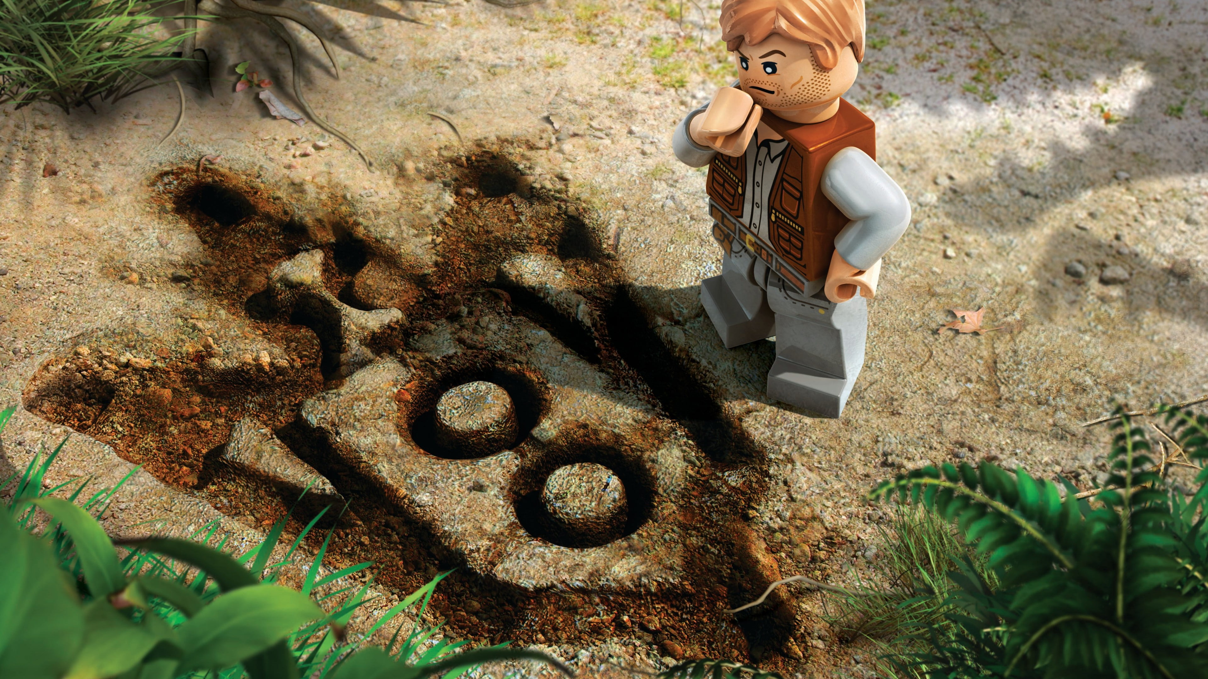 LEGO Jurassic World, digital, Best Games 2015, game, sci-fi, lego, PC, 4K, arcade, HD Wallpaper