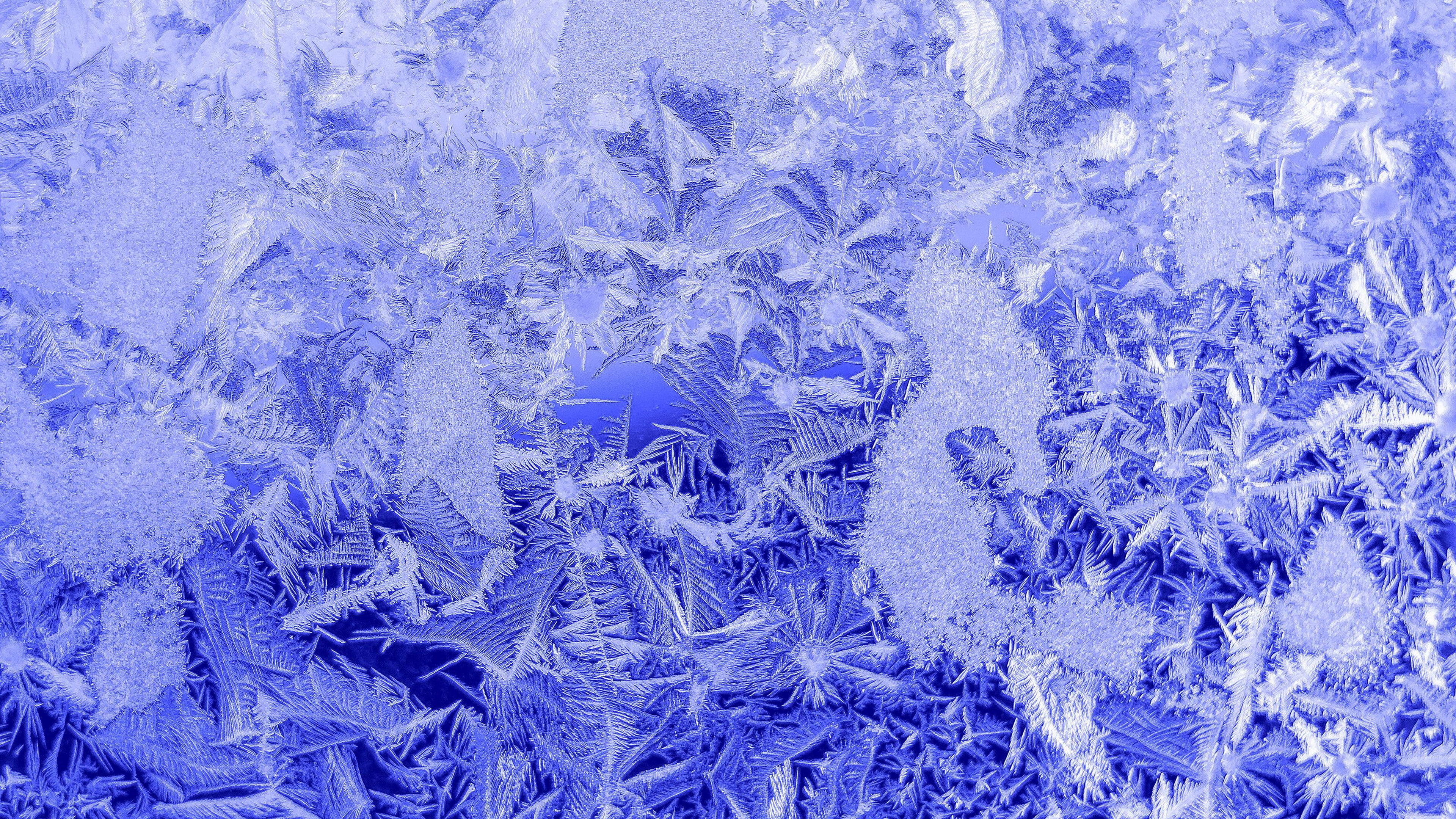 abstract, frost, cold temperature, ice crystal, snowflake, crystal, beauty in nature, frozen, frosted glass background hd, close-up, purple, full frame, HD Wallpaper