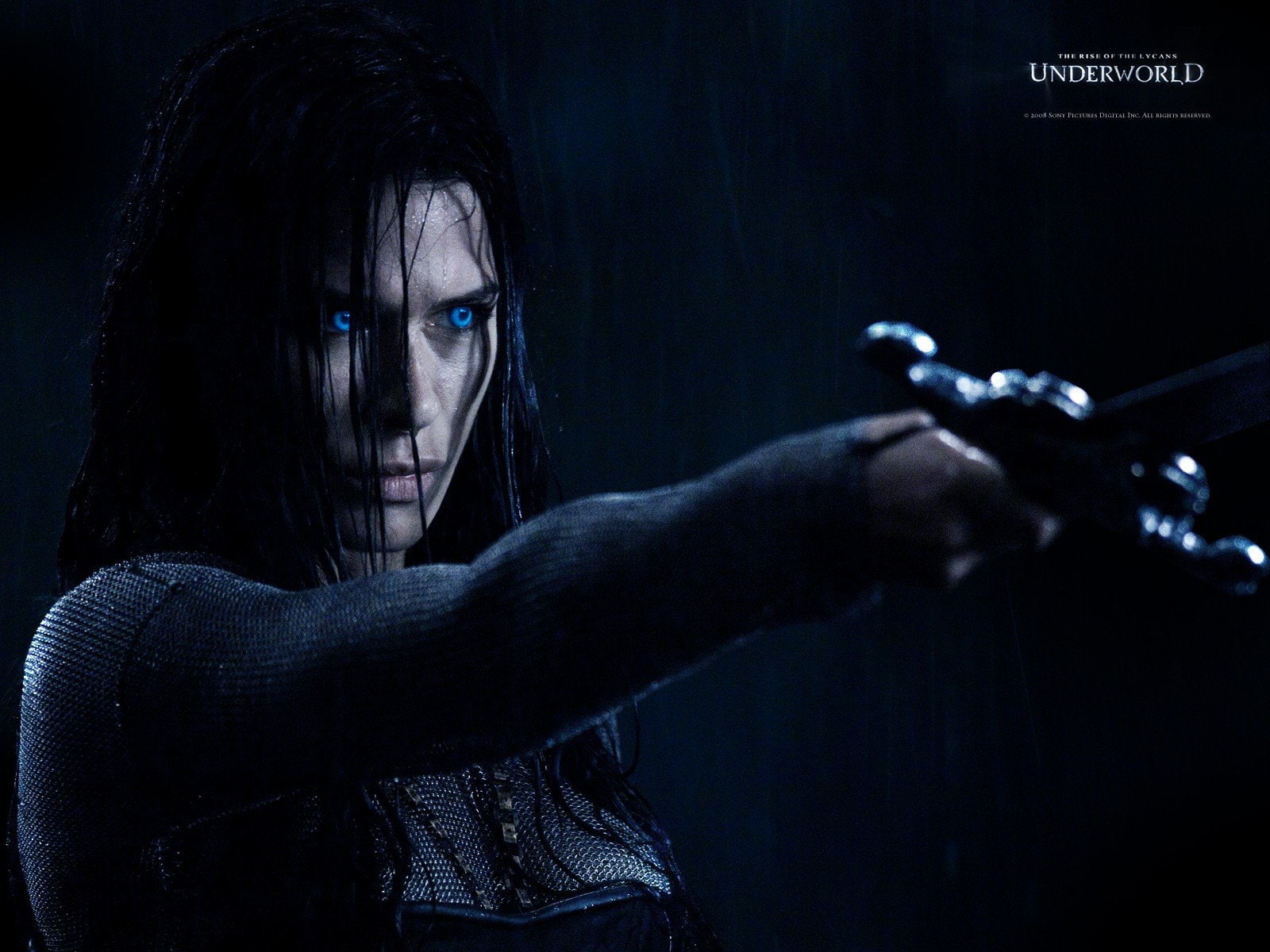 dark, black background, indoors, fear, communication, evil, anger, 720P, aggression, knife - weapon, one person, violence, horror, women, warning sign, HD Wallpaper