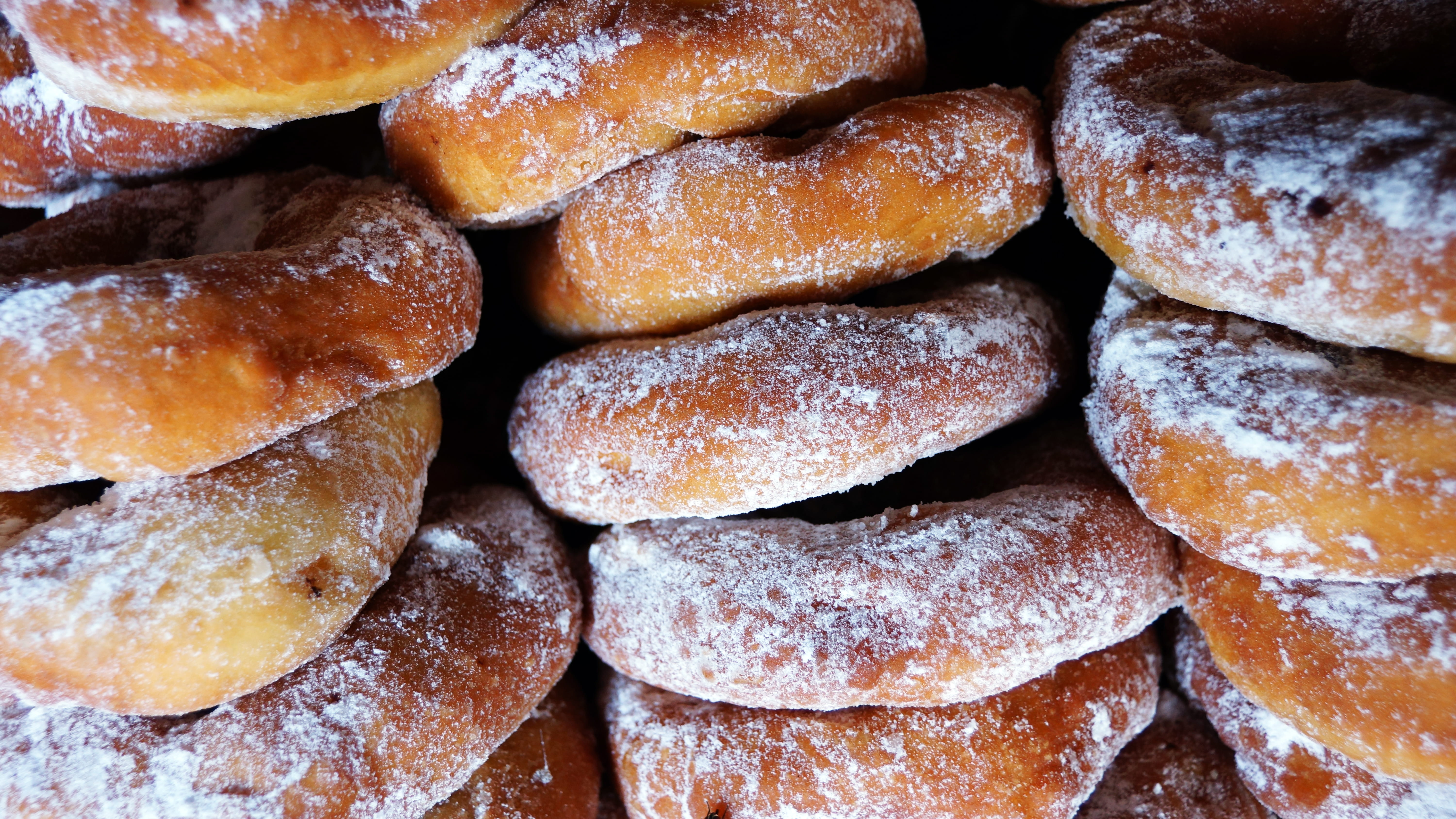 freshness, health, nutrition, asian food, doughnut, baking, baguette, food and drink, loaf of bread, kota kinabalu, cakes, wellbeing, kuih, still life, HD Wallpaper