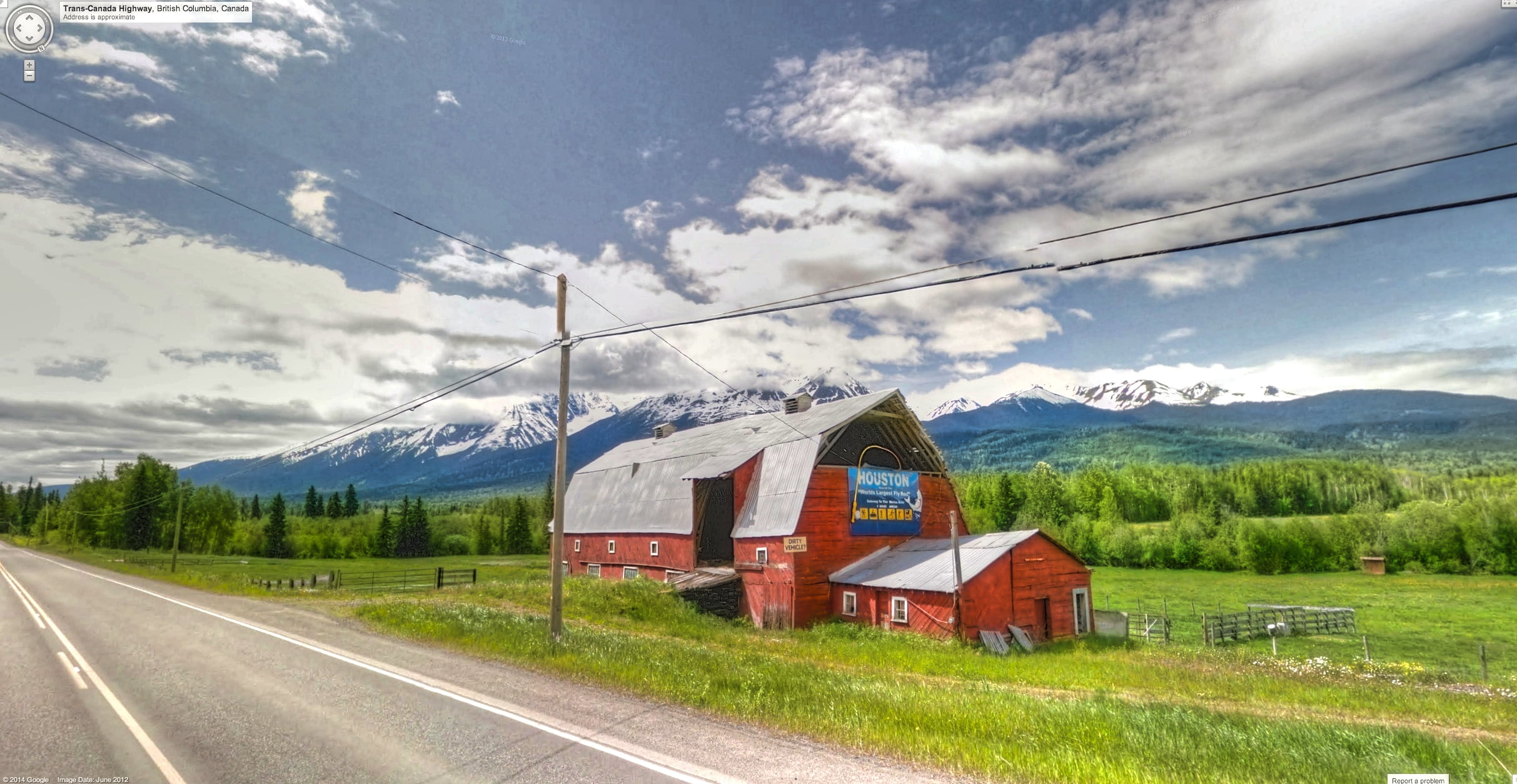 nature, Trek, rural Scene, mountain, pan, road, european Alps, 1080P, Canada, barn, outdoors, black, landscape, Google Street View, house, Houston, panamerican, HD Wallpaper