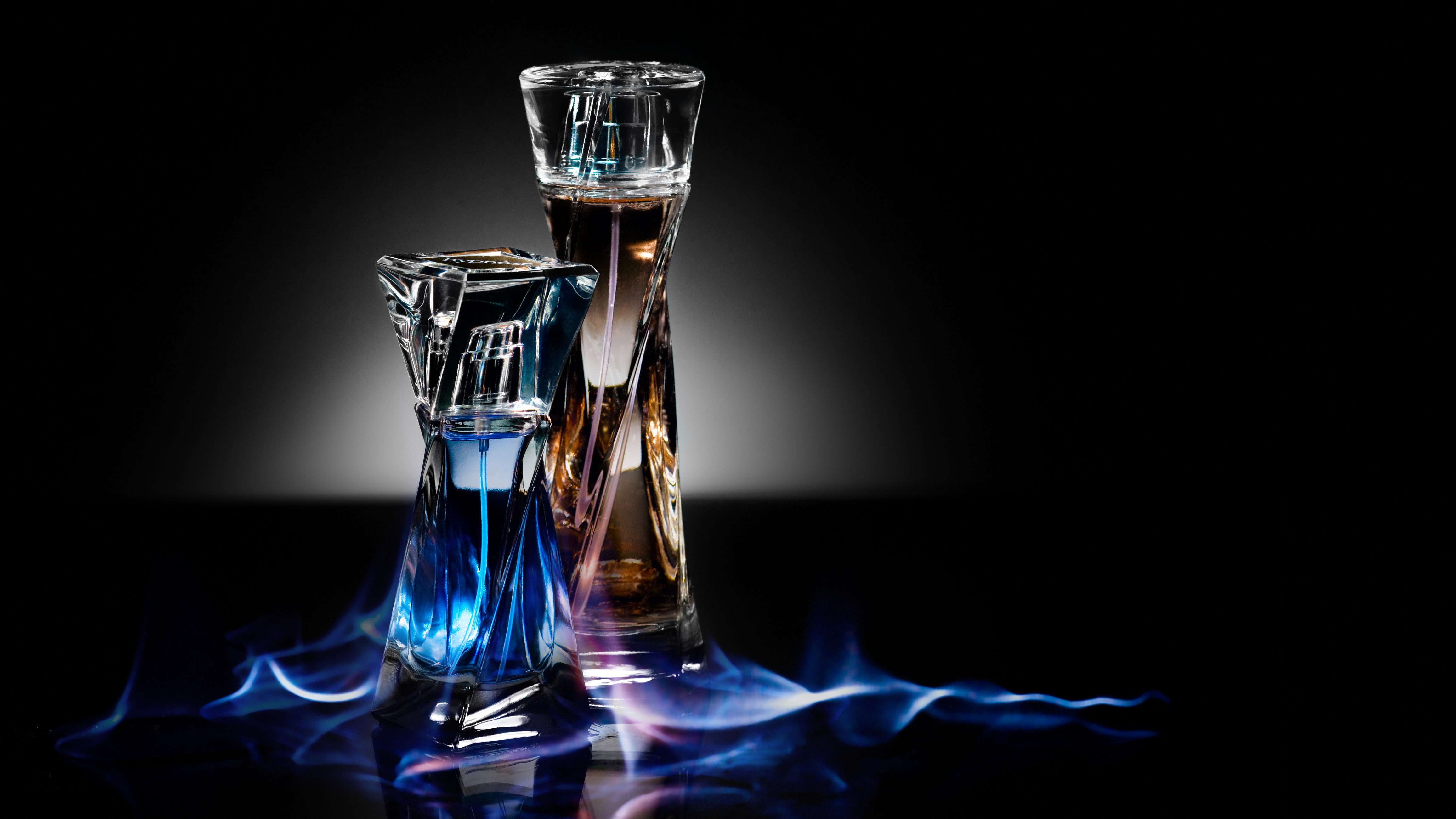 glass, glass - material, drink, studio shot, black background, household equipment, refreshment, nature, water, indoors, drinking glass, transparent, mixing, HD Wallpaper