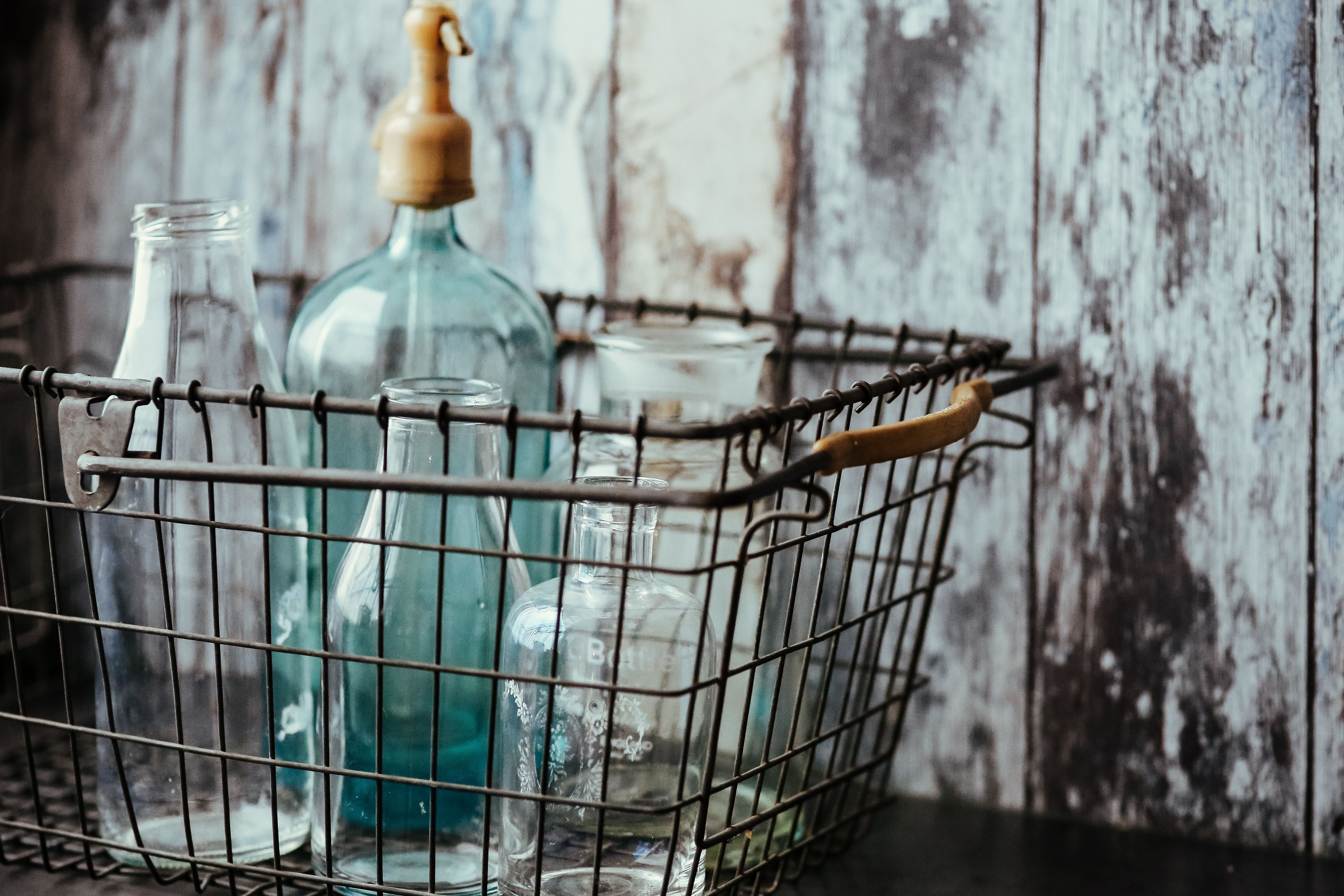 day, retro, metal, wood - material, animals in captivity, basket, household equipment, kitchen utensil, bottles, wall - building feature, 4K, food and drink, HD Wallpaper