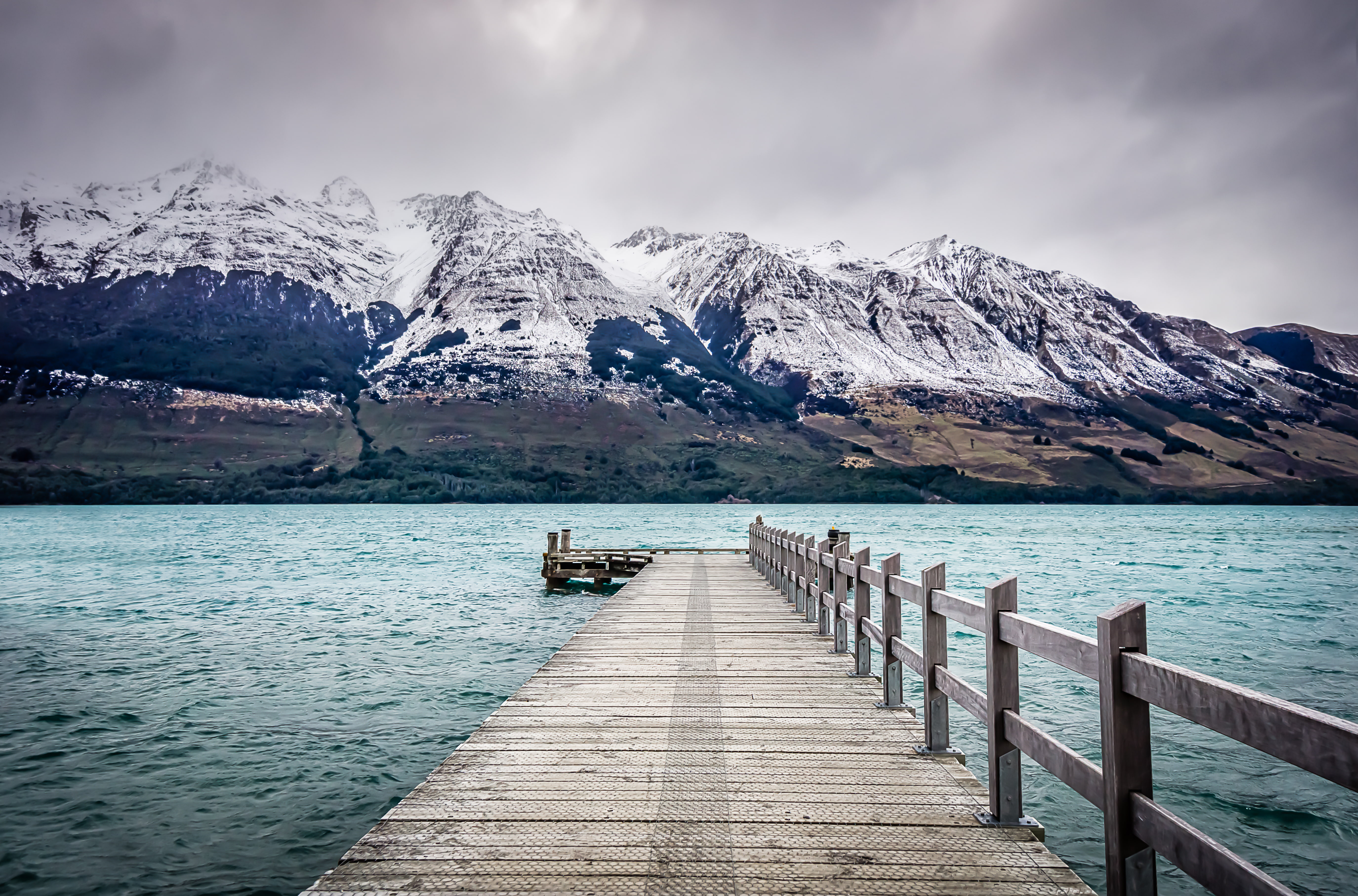 tranquil scene, lake, snowcapped mountain, tranquility, mountain range, cold temperature, landscape, water, they say, beauty in nature, outdoors, snow, HD Wallpaper
