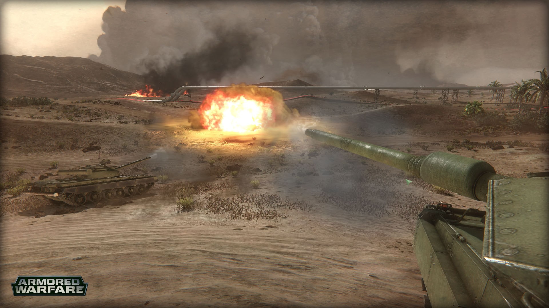video games, Armored Warfare, 1080P, tank, HD Wallpaper