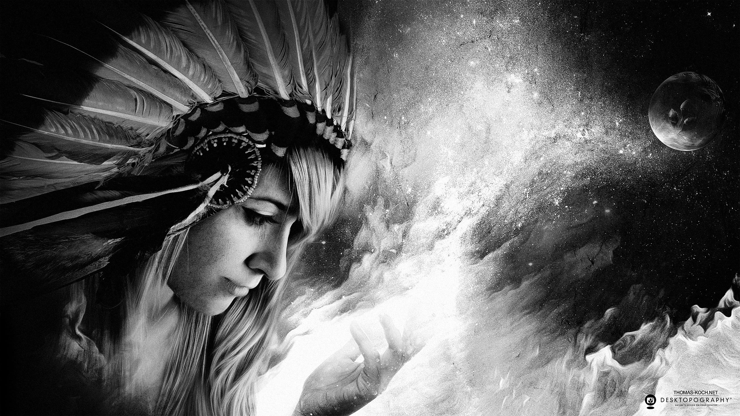 2K, Desktopography, fantasy art, close-up, headwear, beautiful people, one person, females, portrait, clothing, adult, indoors, beautiful woman, fashion, HD Wallpaper