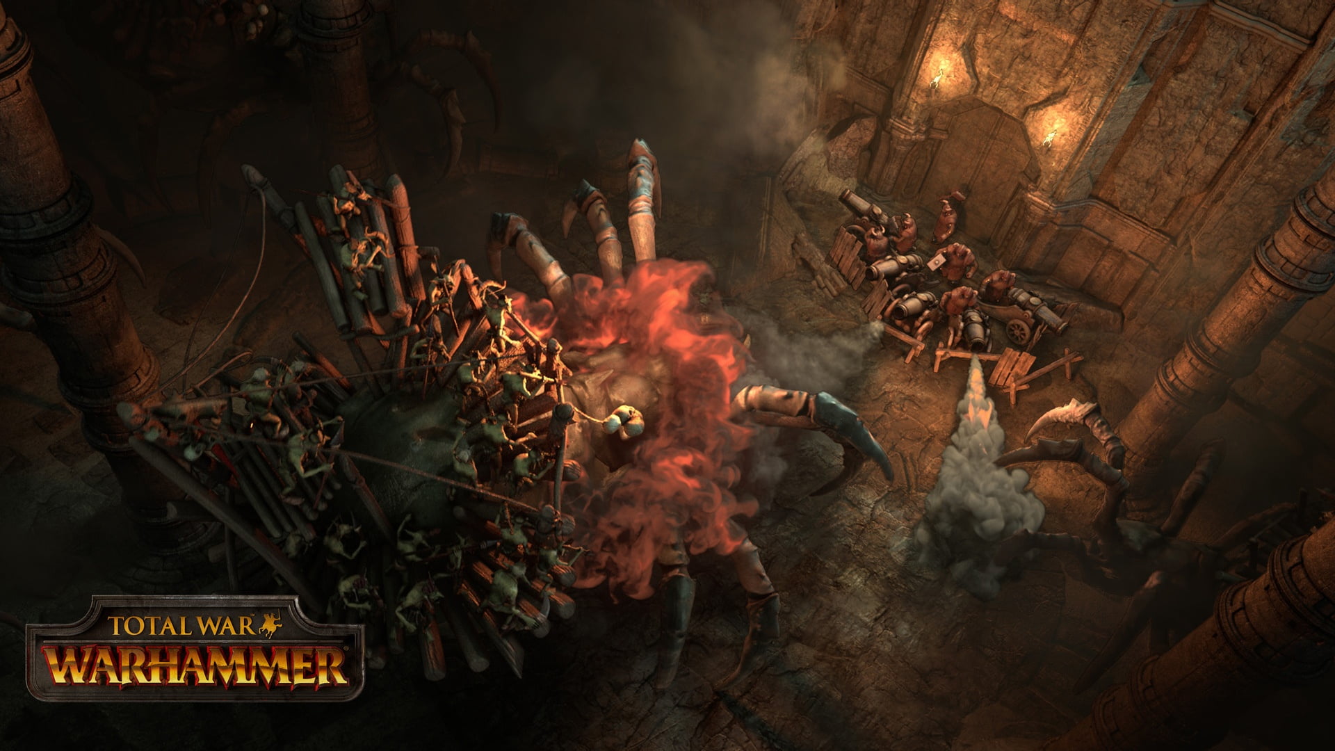 people, representation, text, burning, fire, games, 1080P, real people, fire - natural phenomenon, heat - temperature, total war warhammer, pc games, high angle view, HD Wallpaper