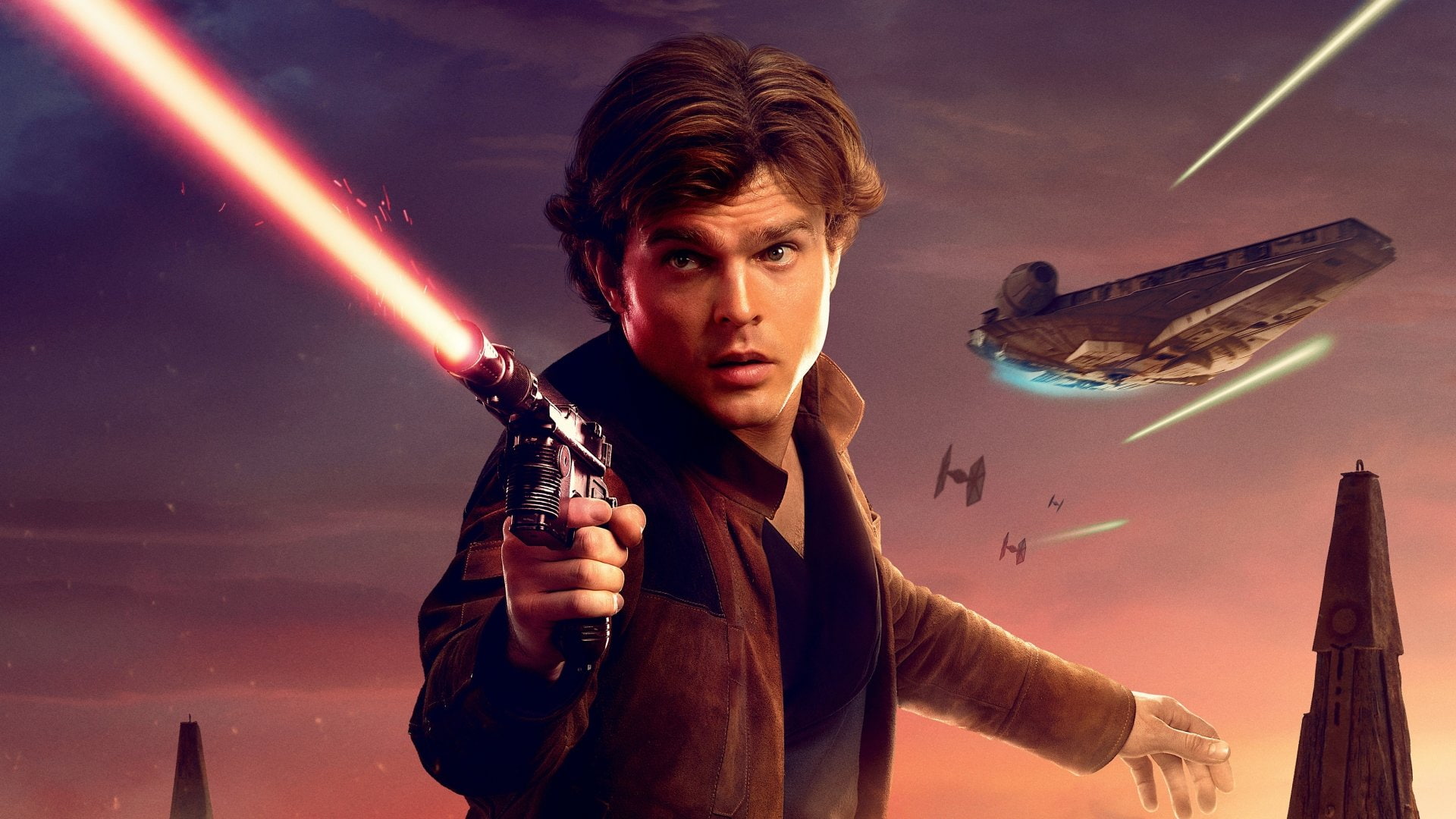 Han Solo, 1080P, Star Wars, Solo: A Star Wars Story, Alden Ehrenreich, HD Wallpaper