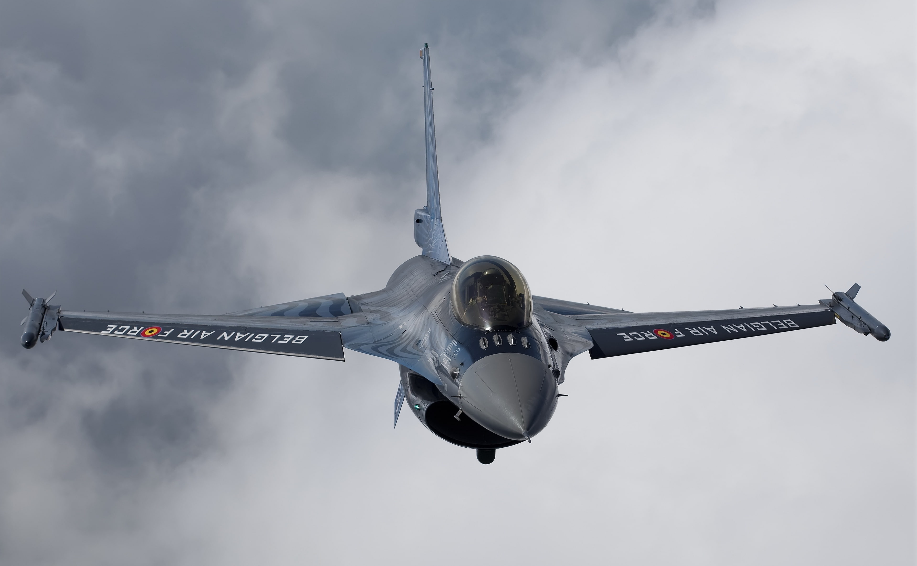 plane, air, mid-air, low angle view, jet, day, flying, military, cloud - sky, Force, aerospace industry, no people, nature, Army, outdoors, mode of transportation, HD Wallpaper
