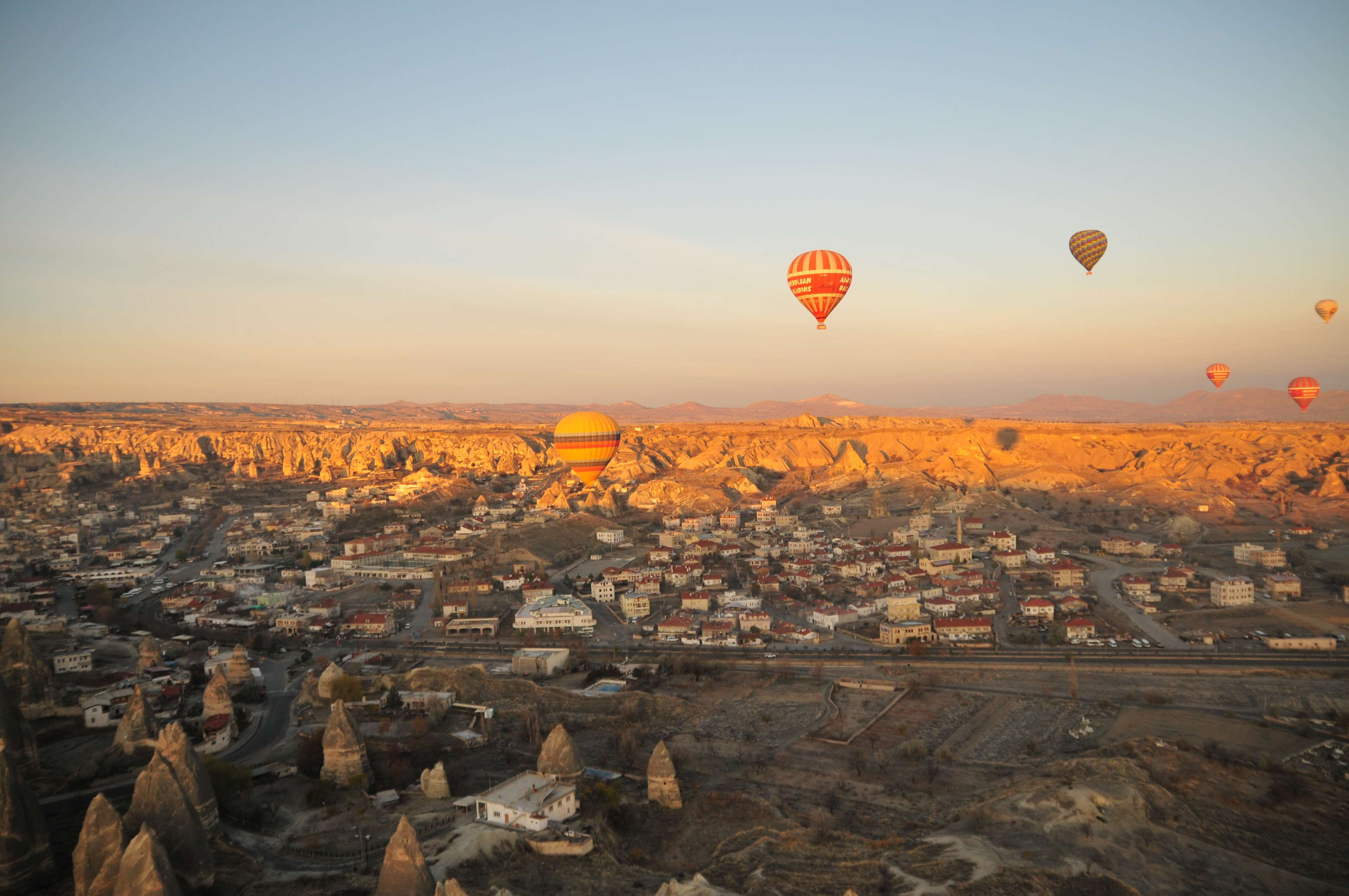 travel destinations, cappadocia, travel, photographer, ballooning festival, air vehicle, photo, environment, day, architecture, sony, city, balloon, landscape, HD Wallpaper