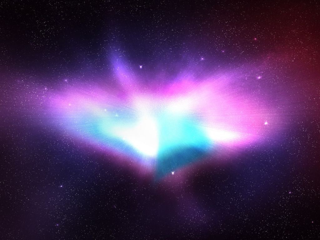 hd, 480P, Light, galactic, purple, colors, lights, planets, Galaxies, art, space, Moons, HD Wallpaper