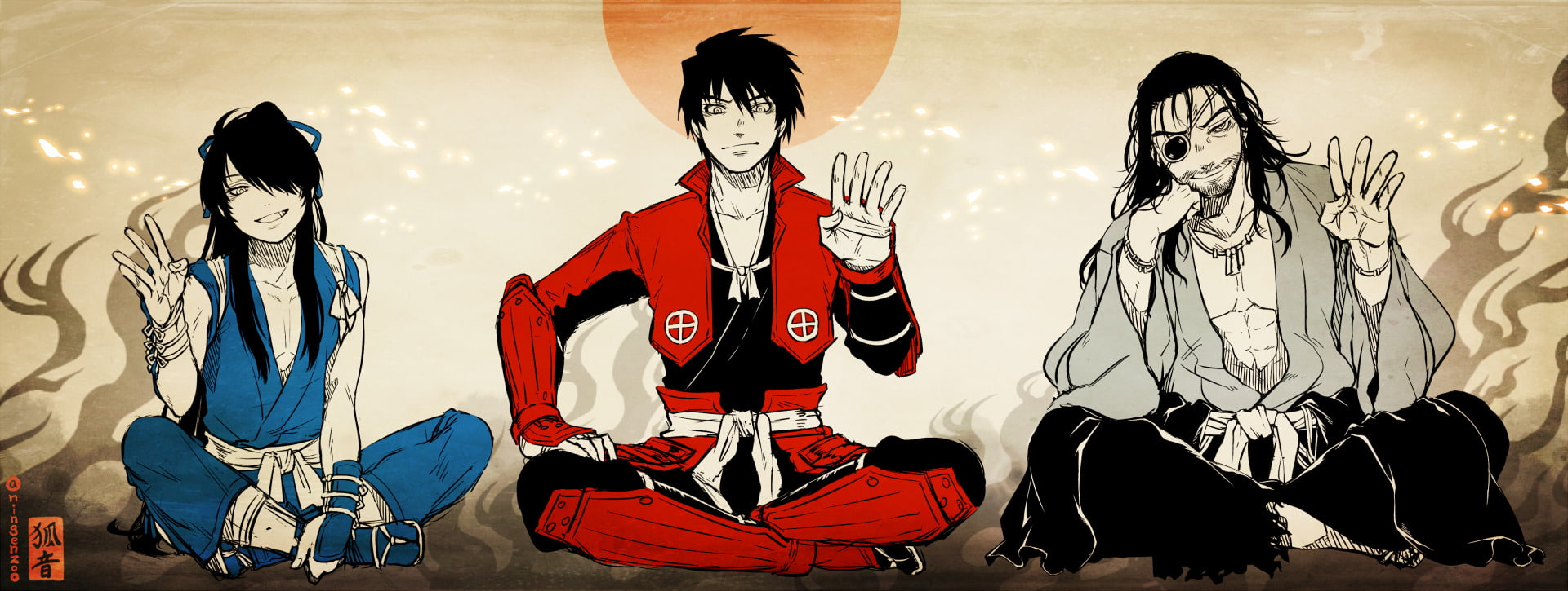 Anime, 1080P, Drifters, HD Wallpaper