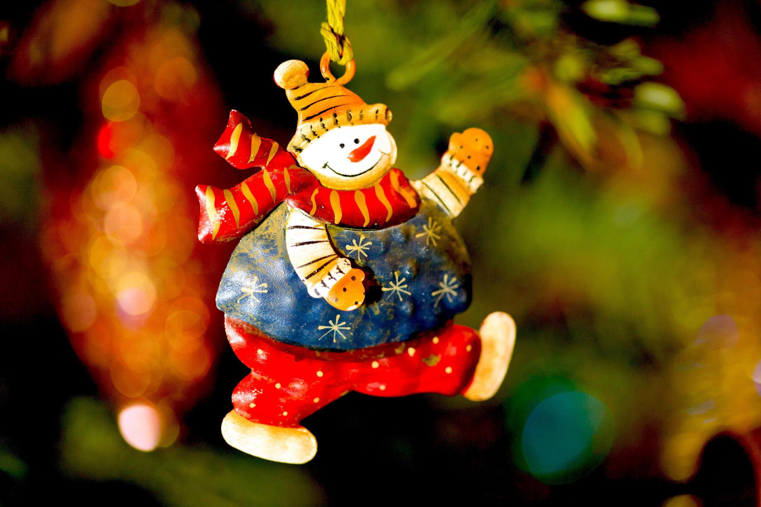 holidays, christmas, toys, 2K, snowmen, miscellaneous, HD Wallpaper