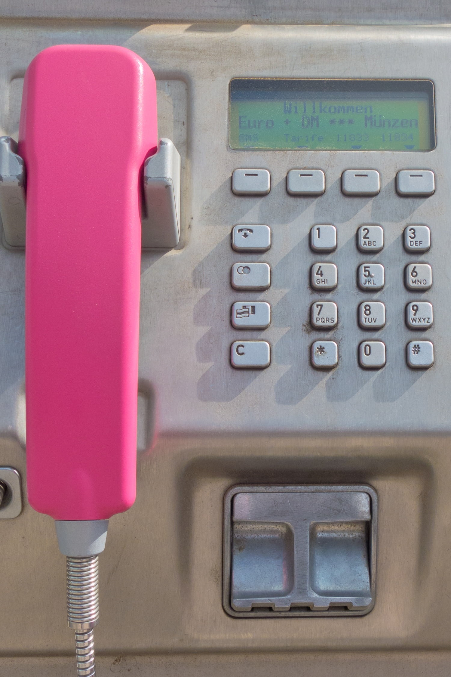 apparatus, telecommunications Equipment, dispensary, phone booth, pink color, global Communications, day, communication, pay, control, old-fashioned, no people, Phone HD Wallpaper