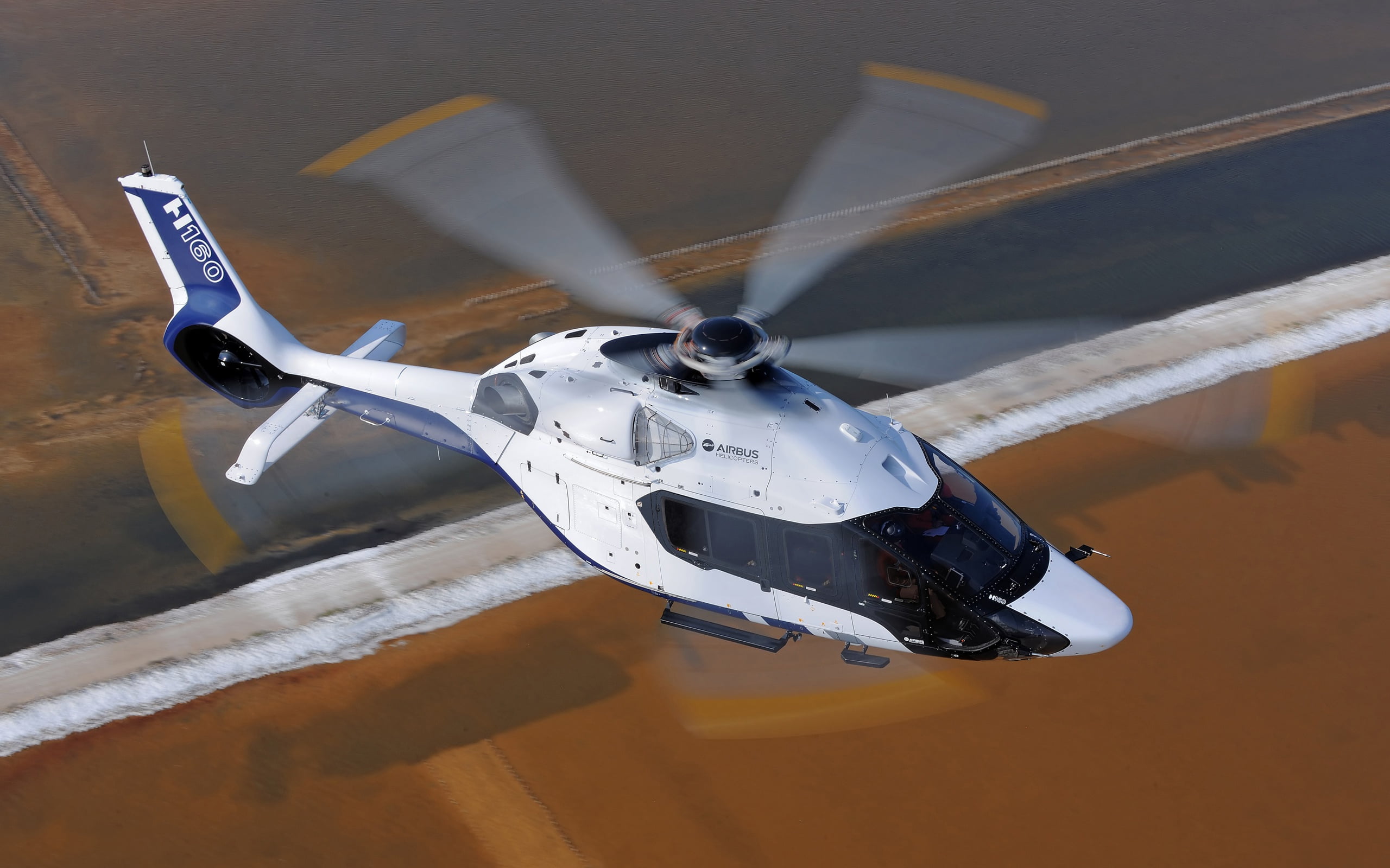 Helicopter, Airbus Helicopters, 2K, Airbus H160, H160, HD Wallpaper
