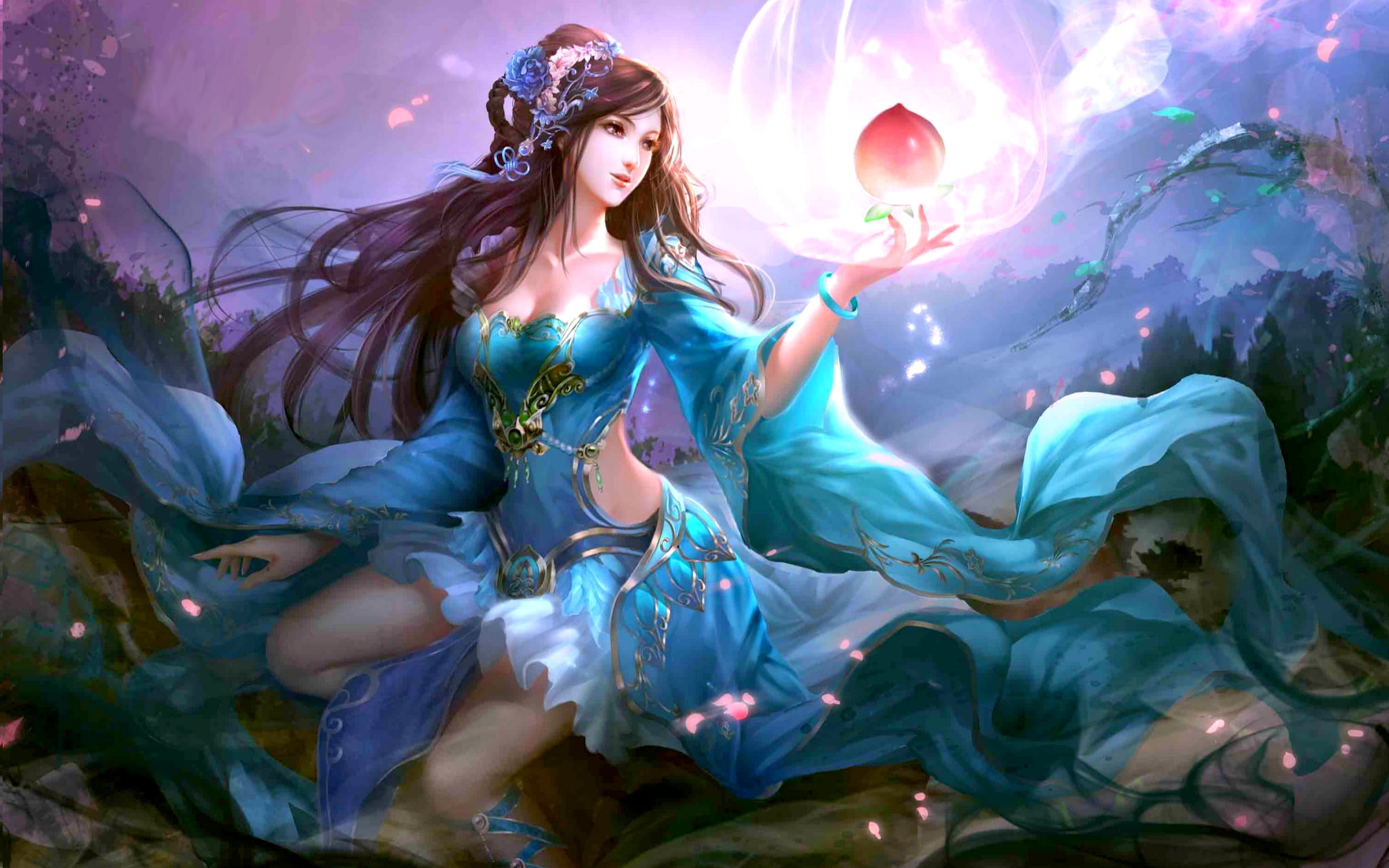 beauty, 1080P, graceful, angel, HD Wallpaper