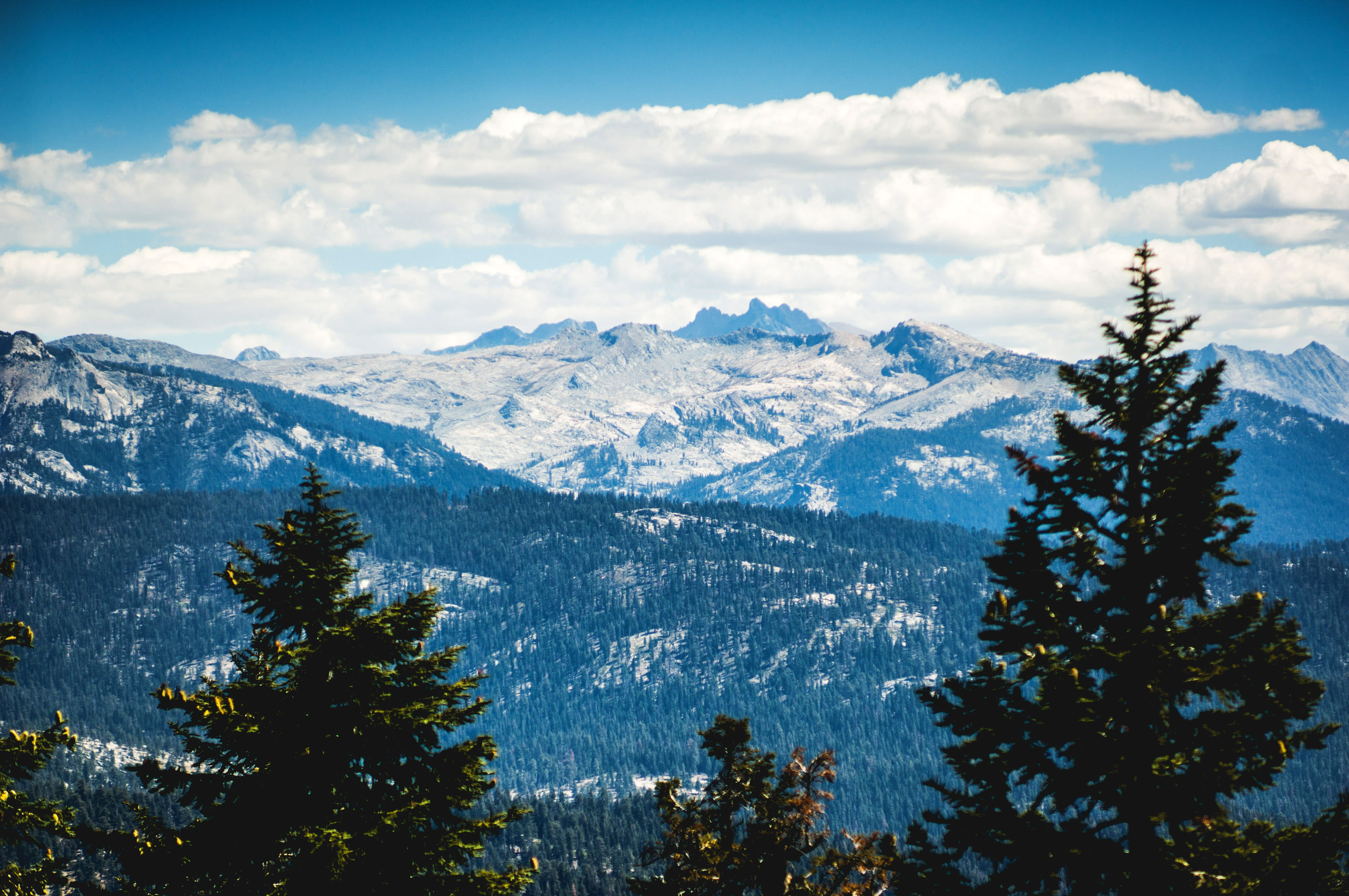 tranquility, cold temperature, idyllic, growth, scenics - nature, non-urban scene, Sequoia National Park, clouds, beauty In Nature, environment, Landscape, HD Wallpaper