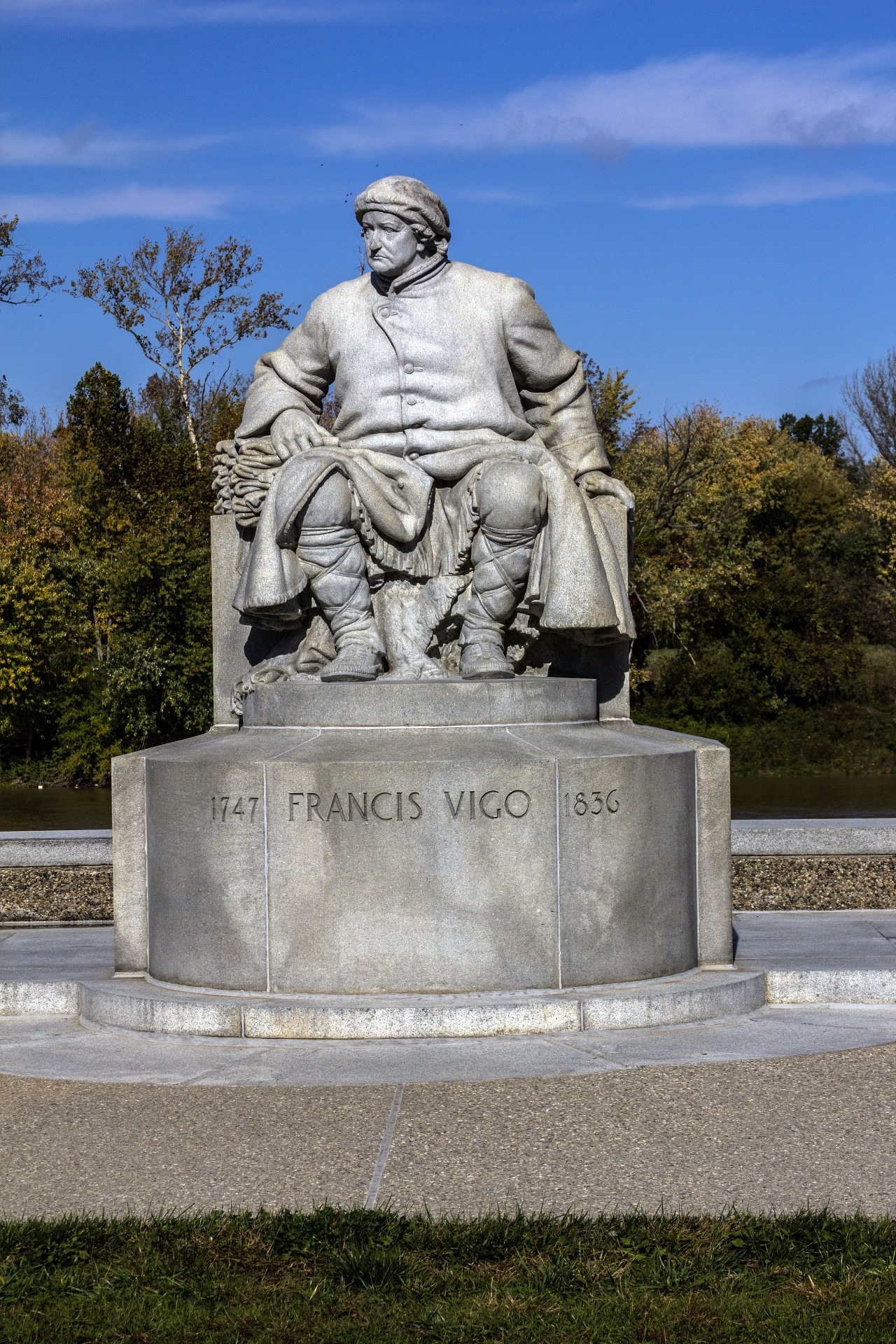 sackville, outdoors, park - man made space, statue man, no people, sculpture, statue, francisco vigo man, revolutionary war, male likeness, 1080P, historical site, Phone HD Wallpaper