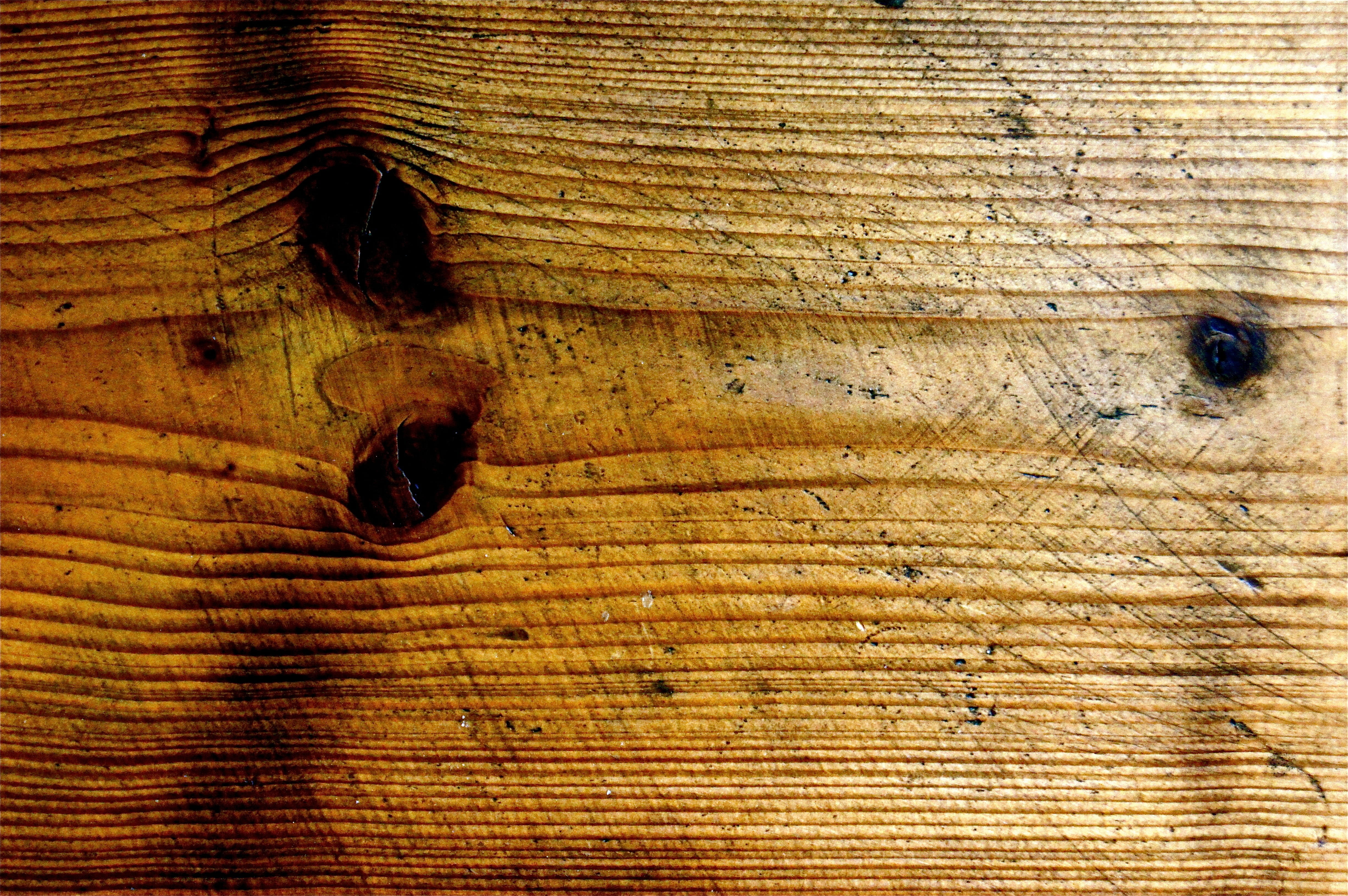 knothole, natural pattern, Branch, outdoors, metal, nail, Board, full frame, brown, wooden, rough, 4K, pattern, Wood, close-up, wood grain, day, no people, HD Wallpaper