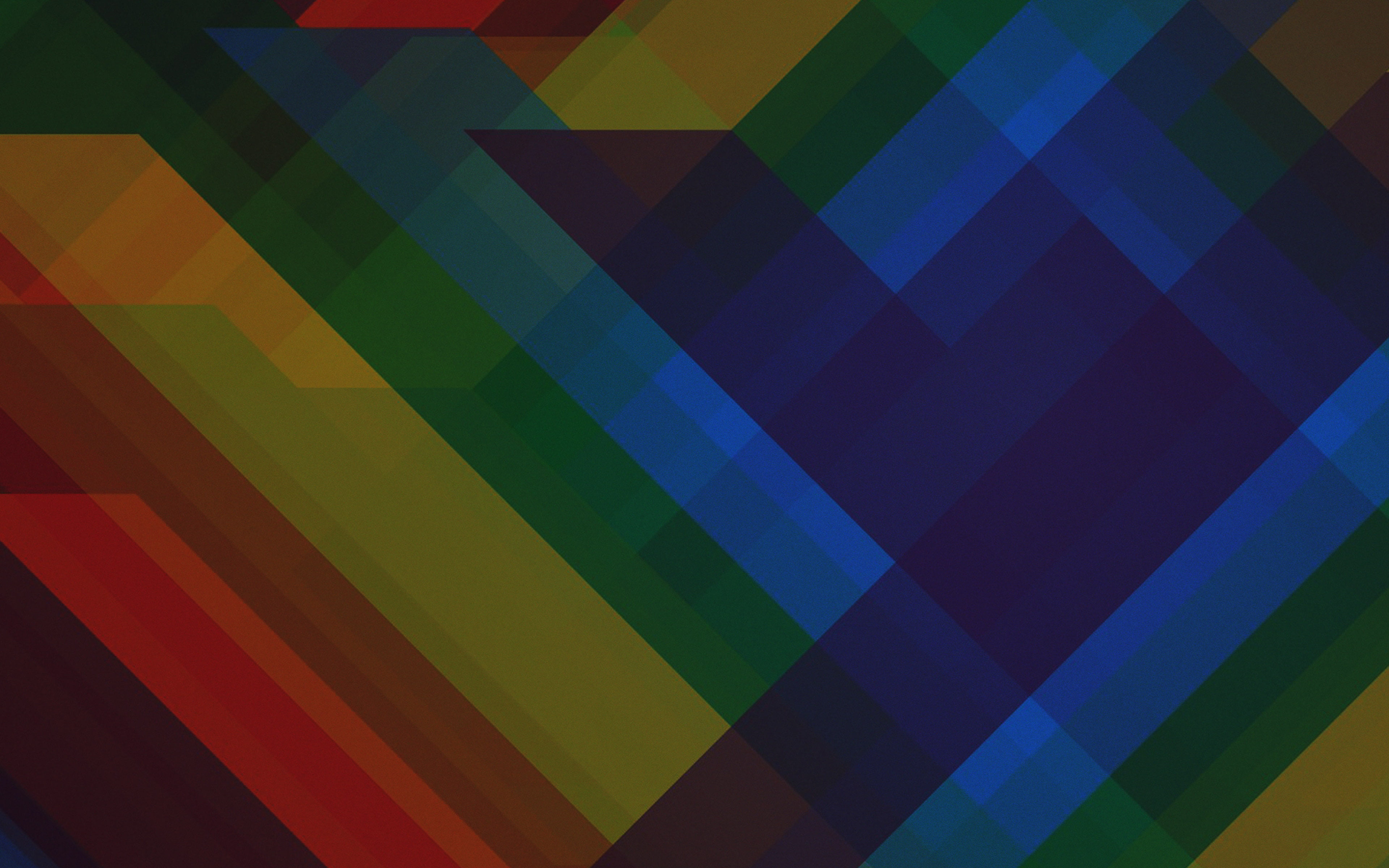 contrasts, no people, pattern, abstract, aerial view, vibrant color, multi colored, 4K, shape, multicolored, polygons, dark, arts culture and entertainment, HD Wallpaper