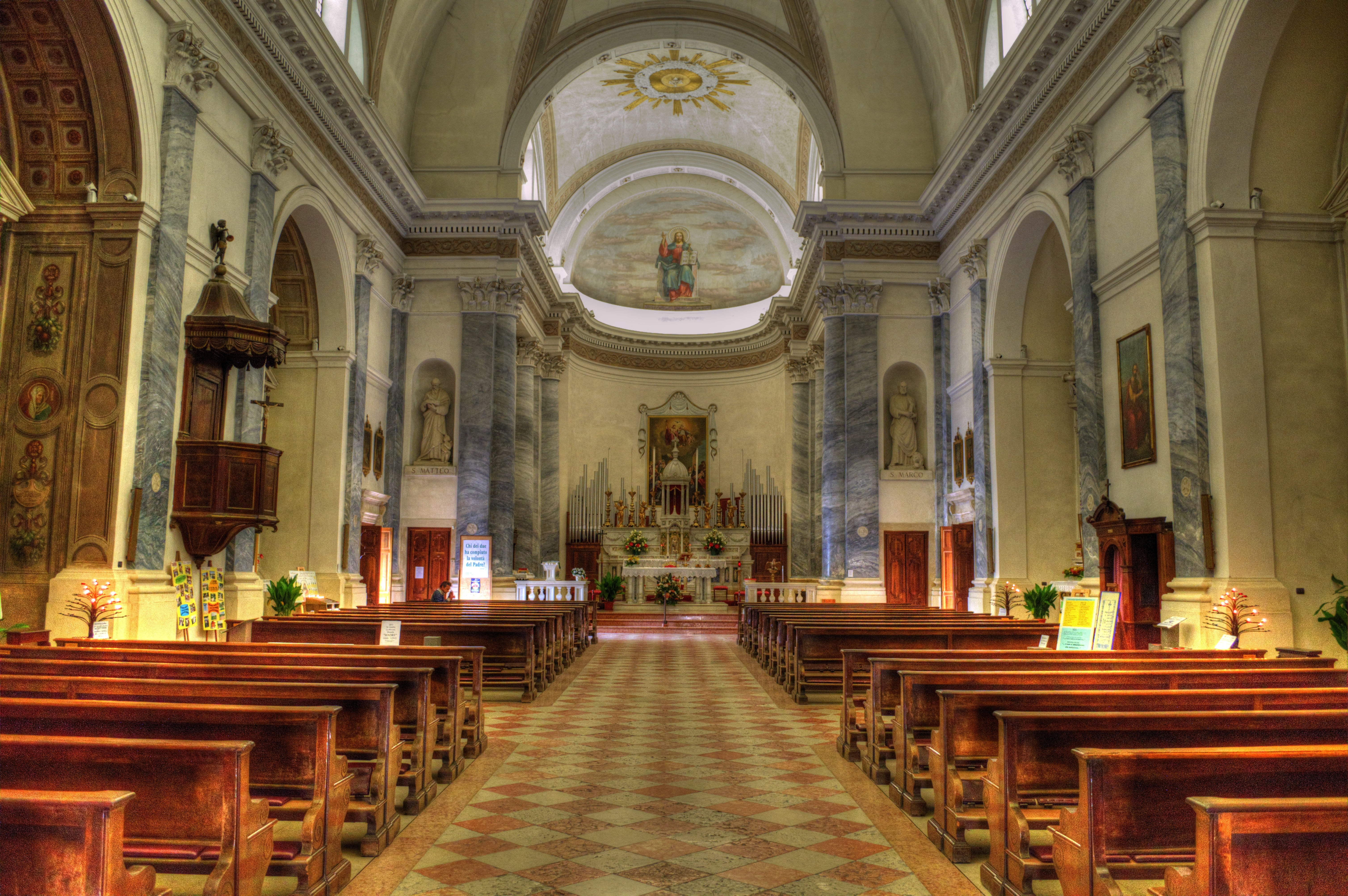 5K, building, no people, the worship of the, belief, the arches, religion, katollilaisuus, place of worship, indoors, the holy, candle, solemnity, arch, HD Wallpaper